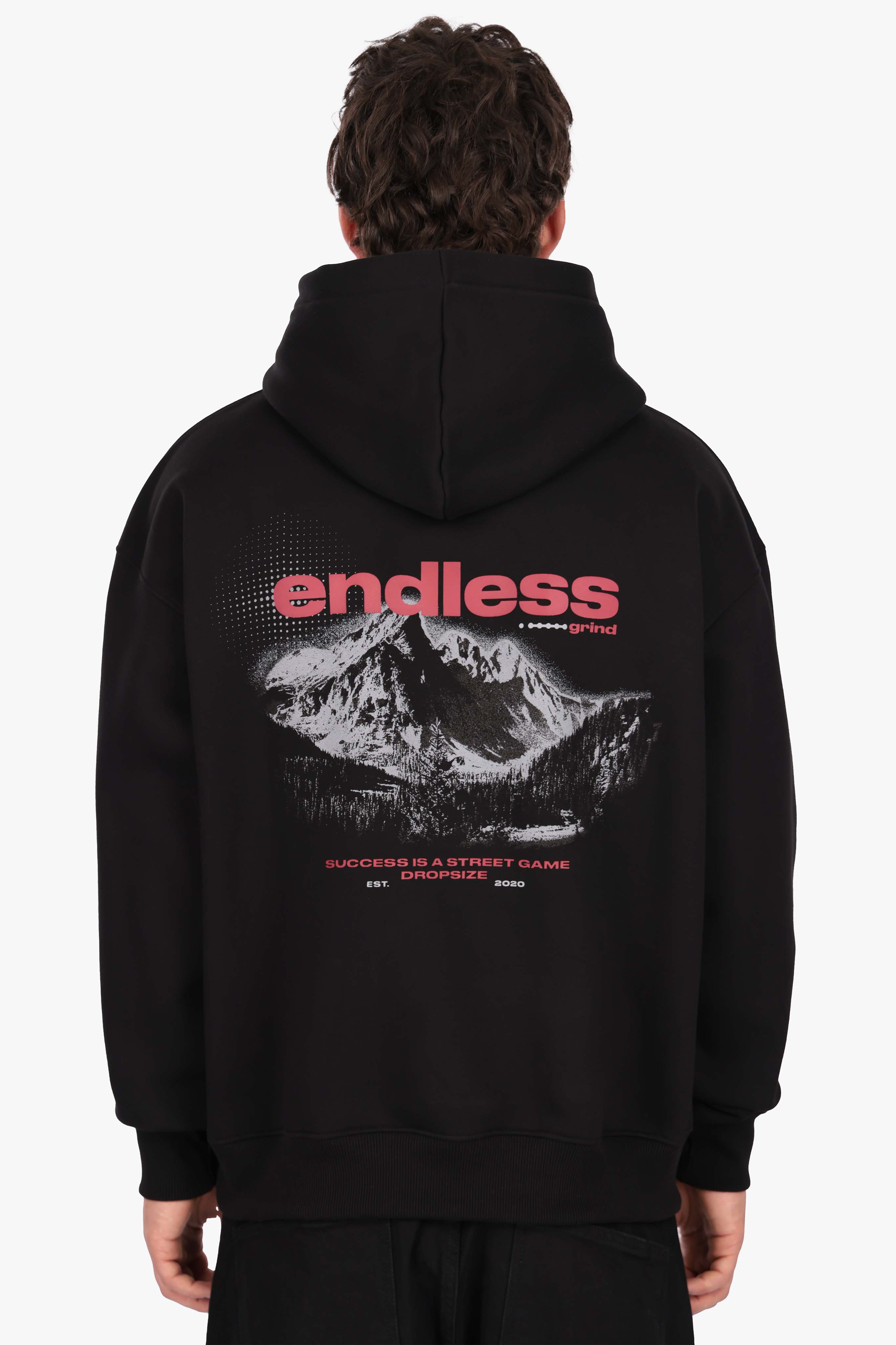 DROPSIZE GRIND HOODIE BLACK
