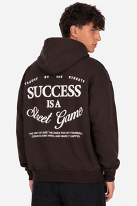 SUCCESS HOODIE CHOCOLATE