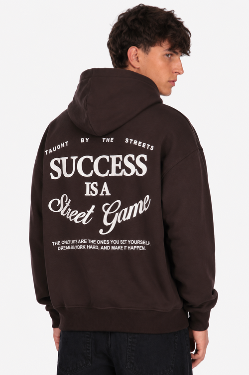 SUCCESS HOODIE CHOCOLATE