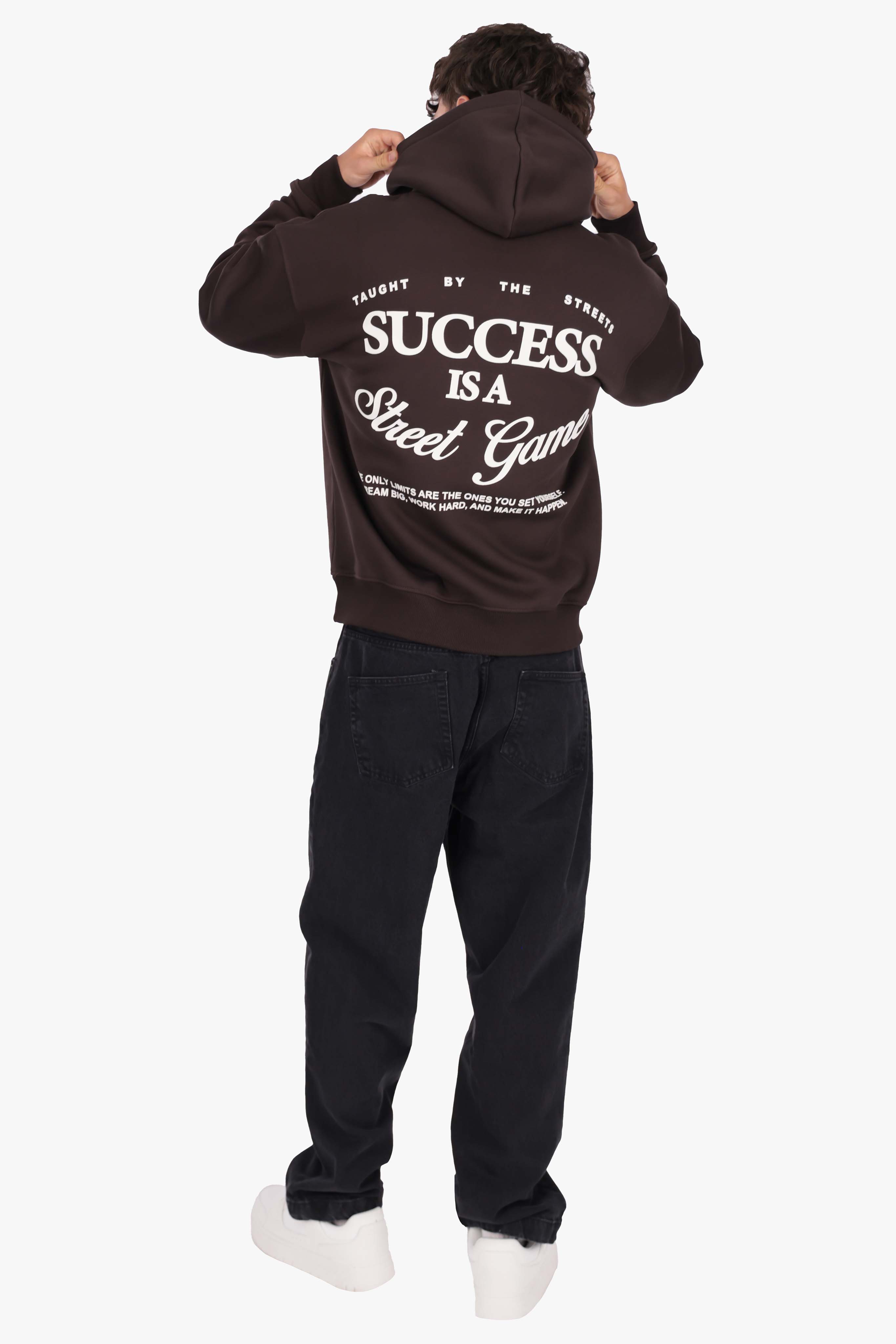 SUCCESS HOODIE CHOCOLATE