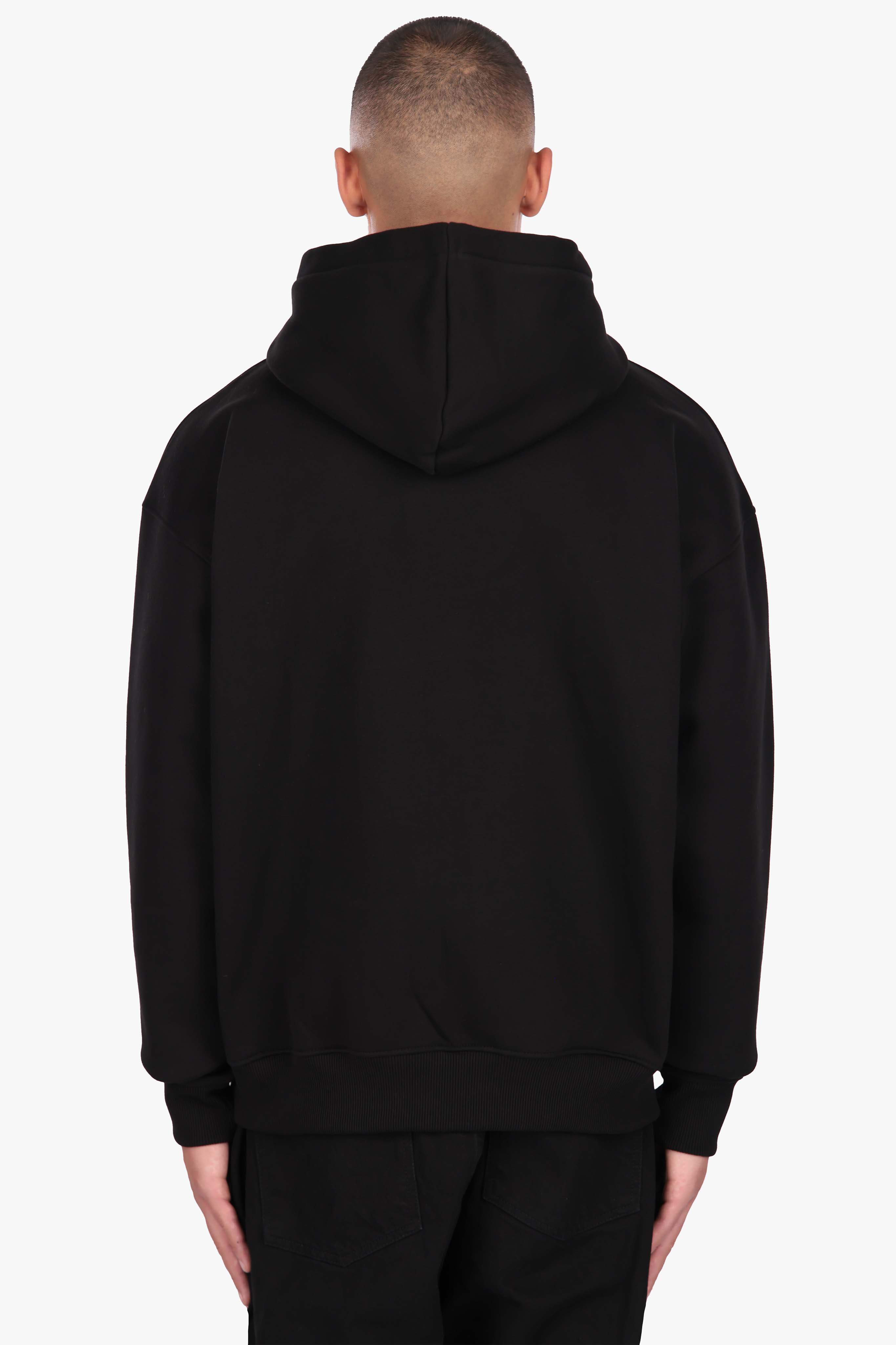 DROPSIZE SUCCESS GLITCH HOODIE JET BLACK