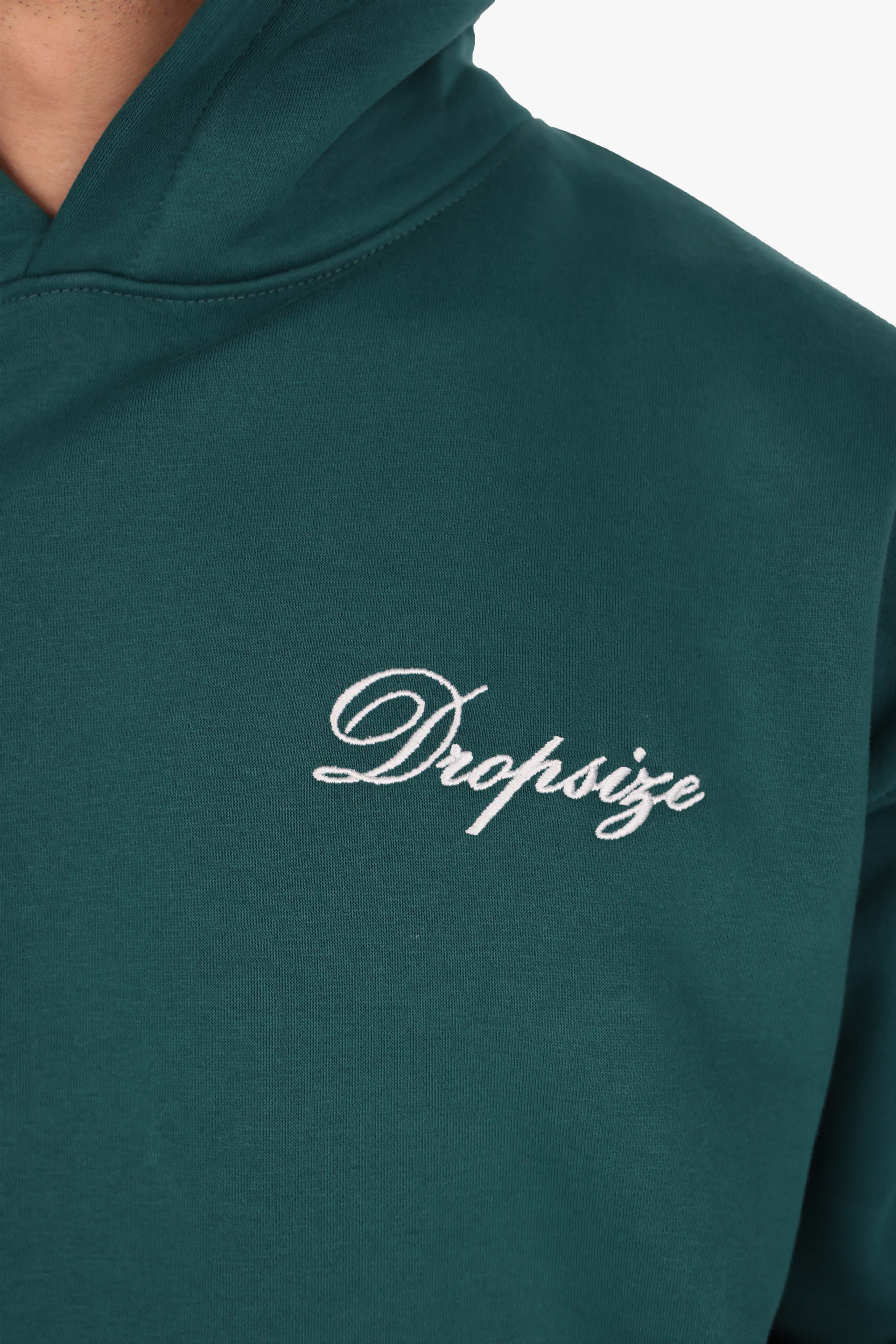 HEAVY OVERSIZE MEMBERS CLUB HOODIE GREEN