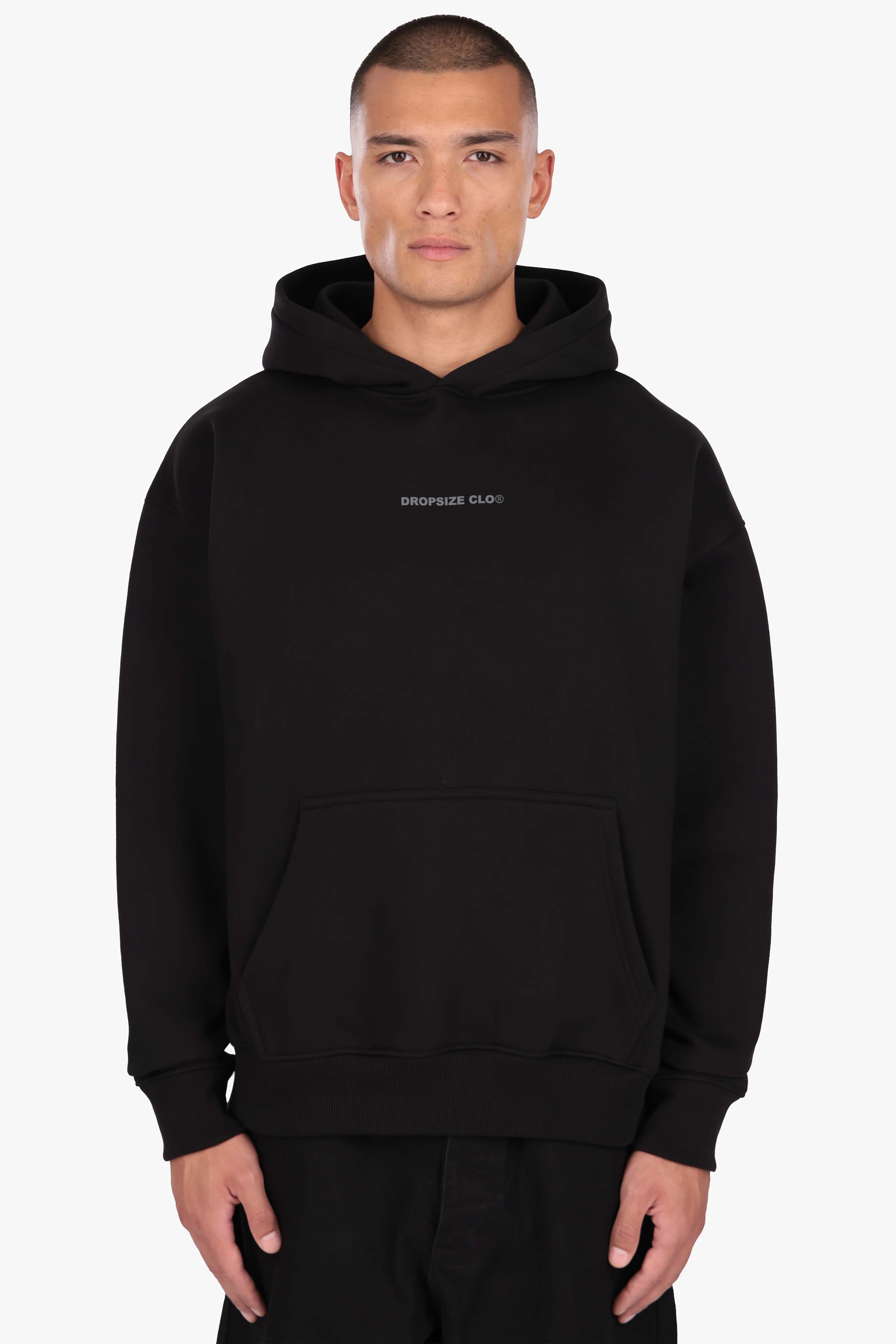 HEAVY OVERSIZE SUCCESS IS EARNED HOODIE BLACK