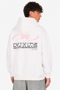 DROPSIZE DPSZ HOODIE CREAM WHITE