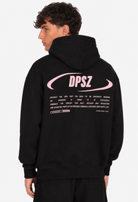 DROPSIZE DPSZ HOODIE JET BLACK