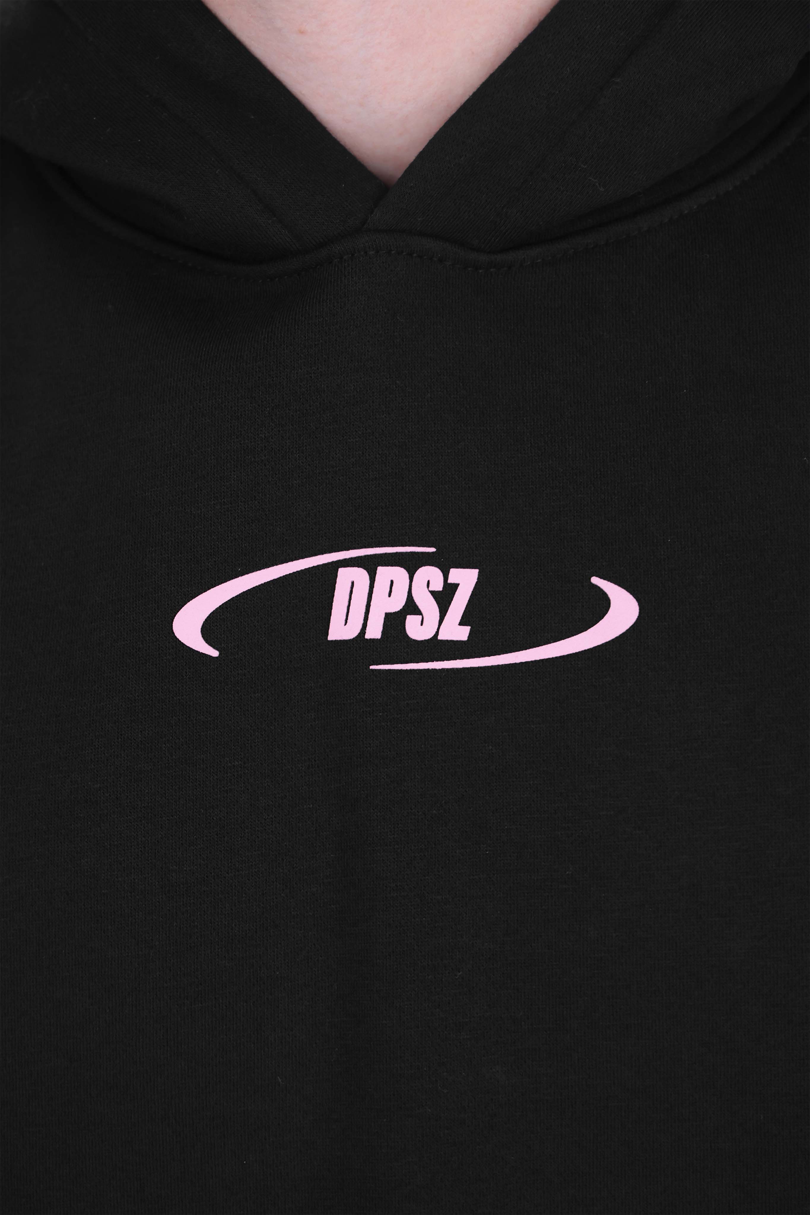 DROPSIZE DPSZ HOODIE JET BLACK