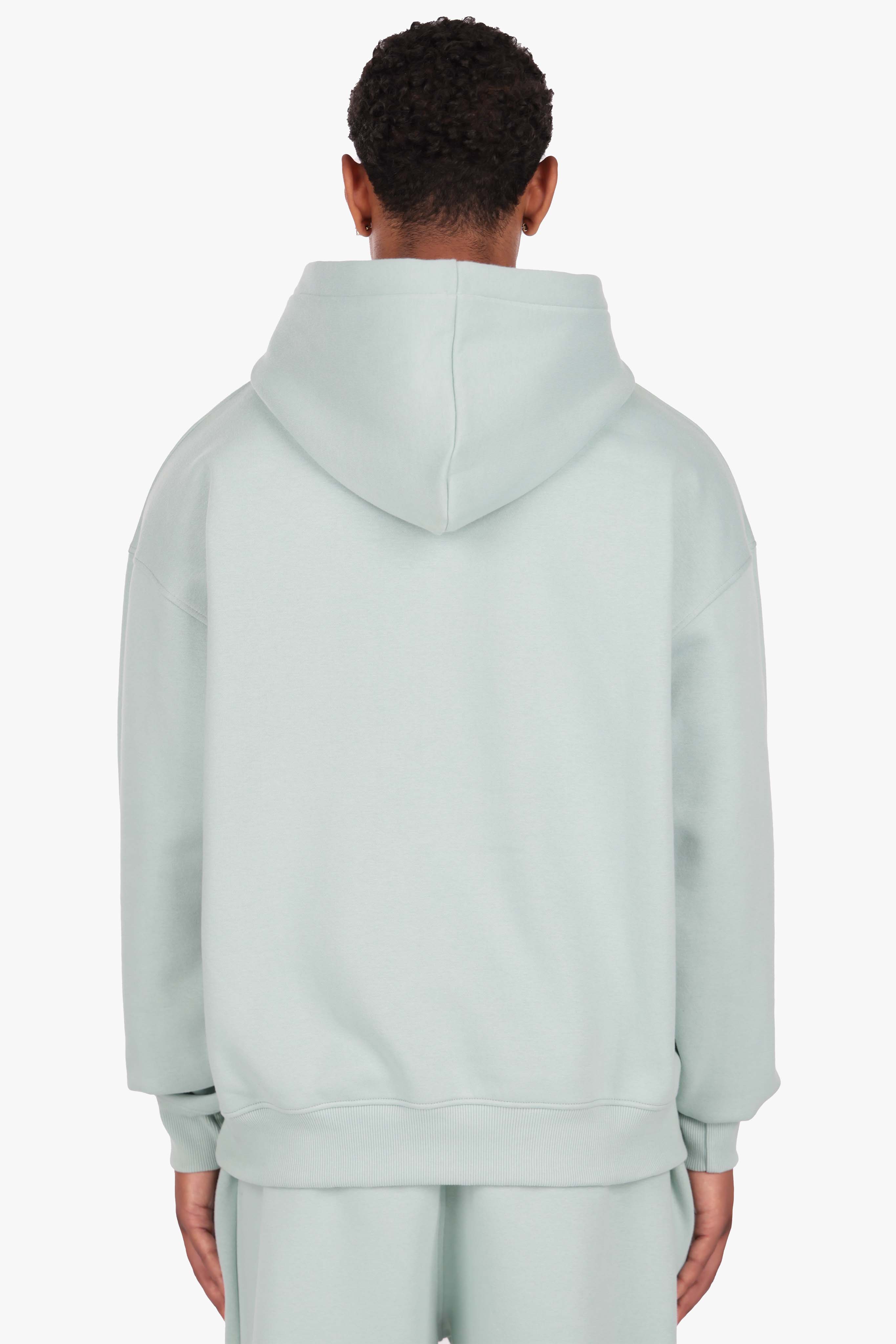 HEAVY OVERSIZE HD LOGO HOODIE  HARBOR