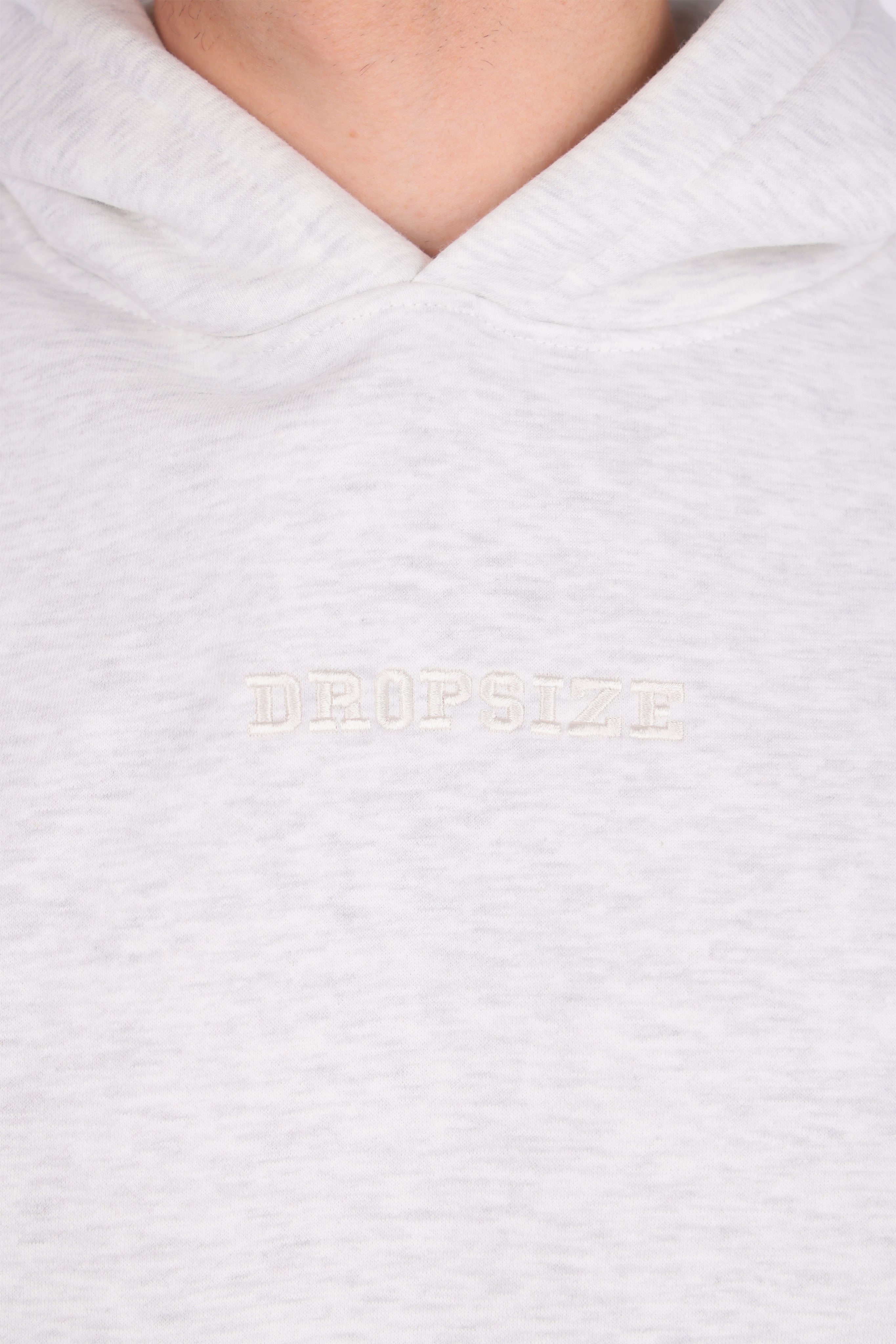 CAMO PATCH HOODIE GREY MELANGE