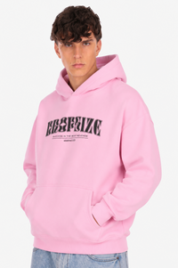 DROPSIZE SUCCESS GLITCH HOODIE PINK