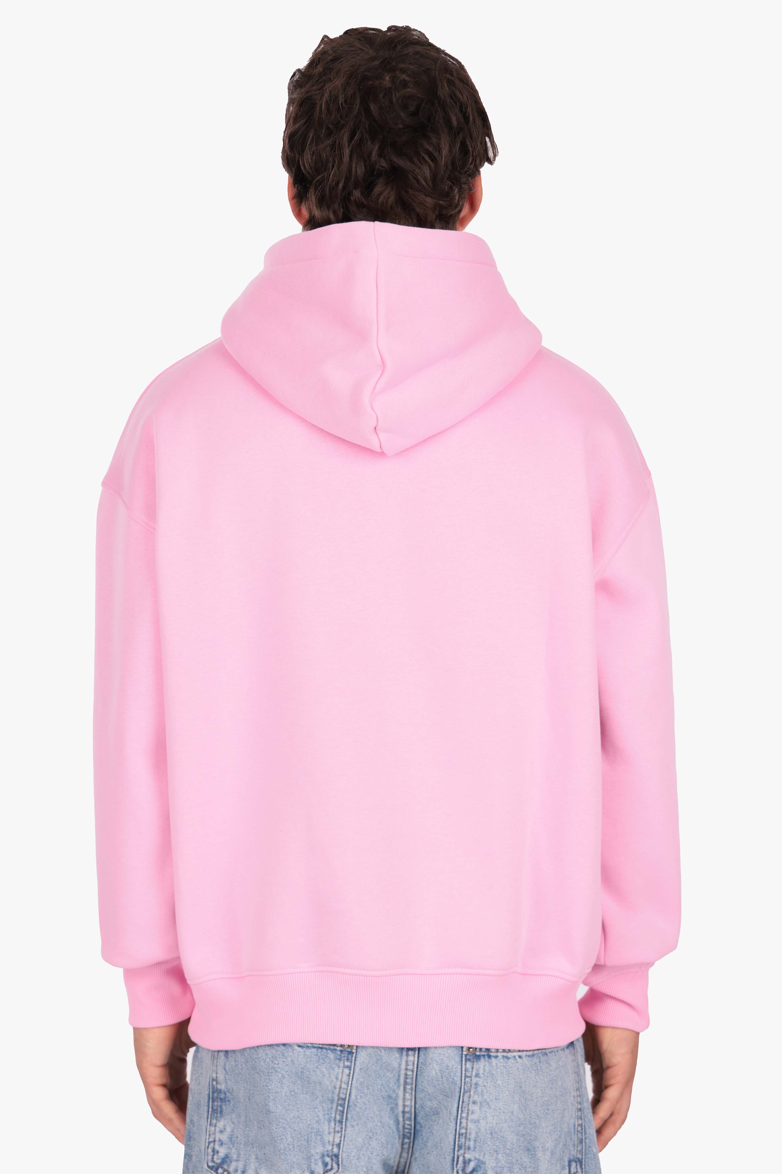 DROPSIZE SUCCESS GLITCH HOODIE PINK