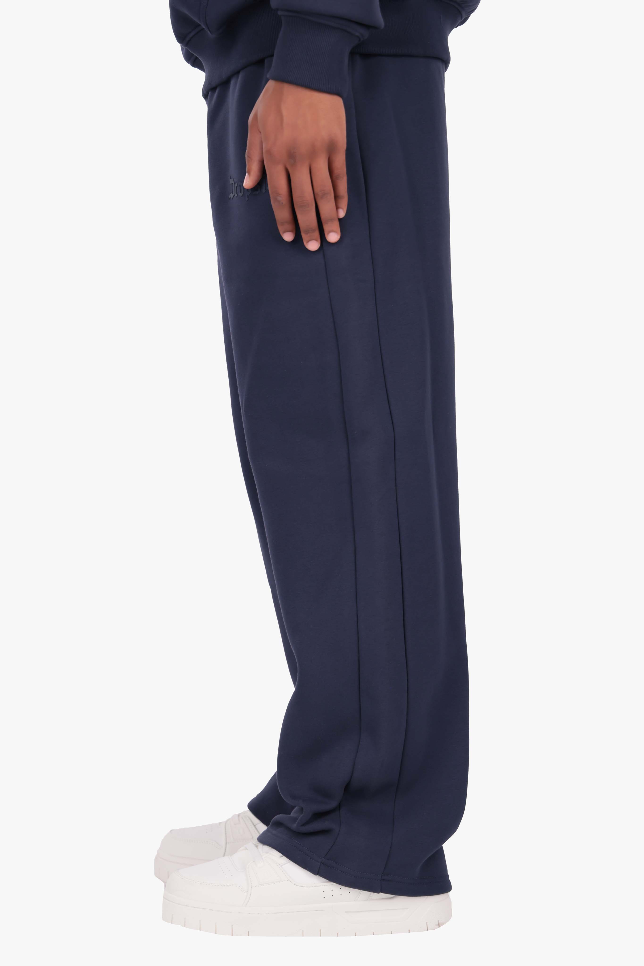 HD LOGO OPEN LEG JOGGER SPACE BLUE