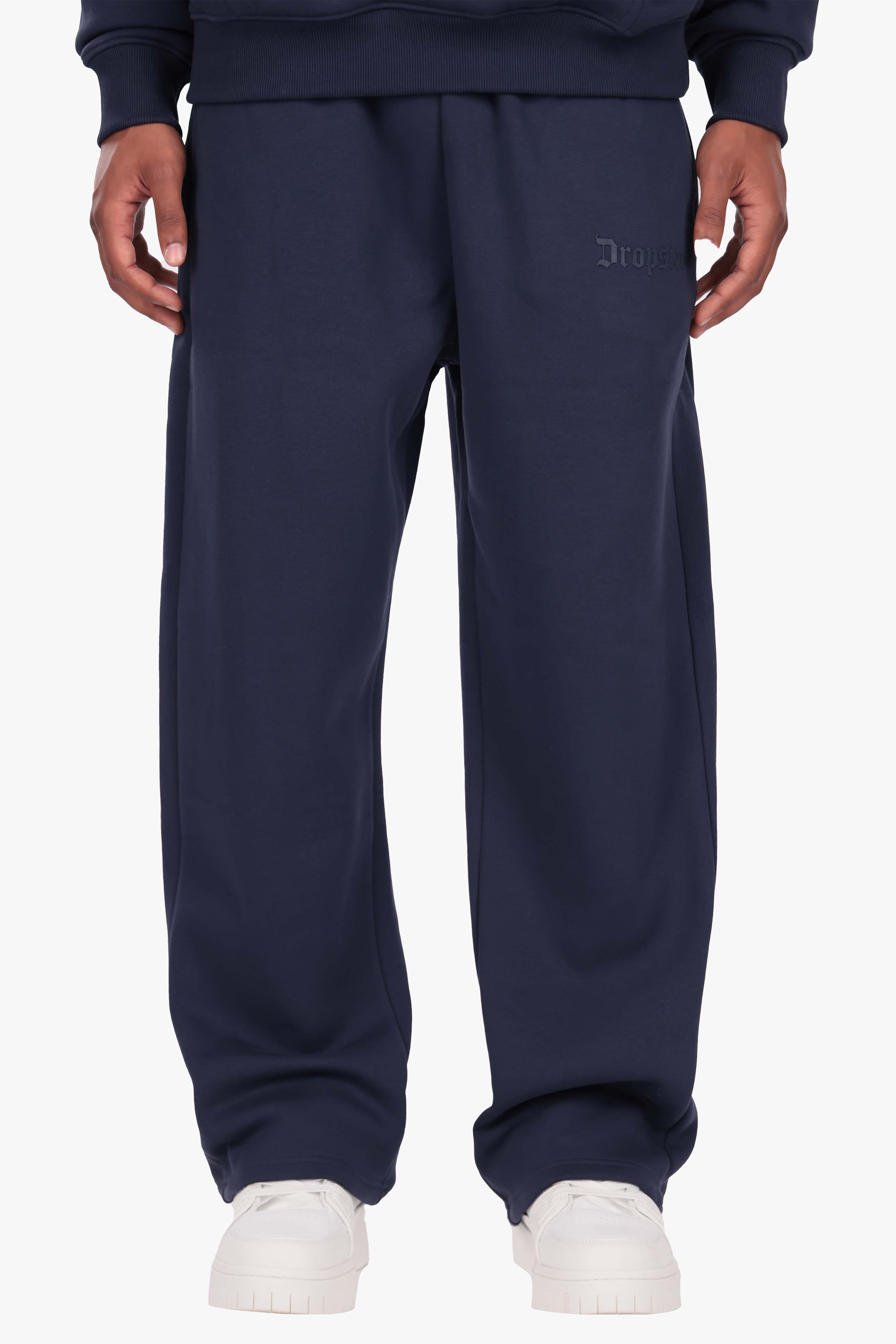 HD LOGO OPEN LEG JOGGER SPACE BLUE