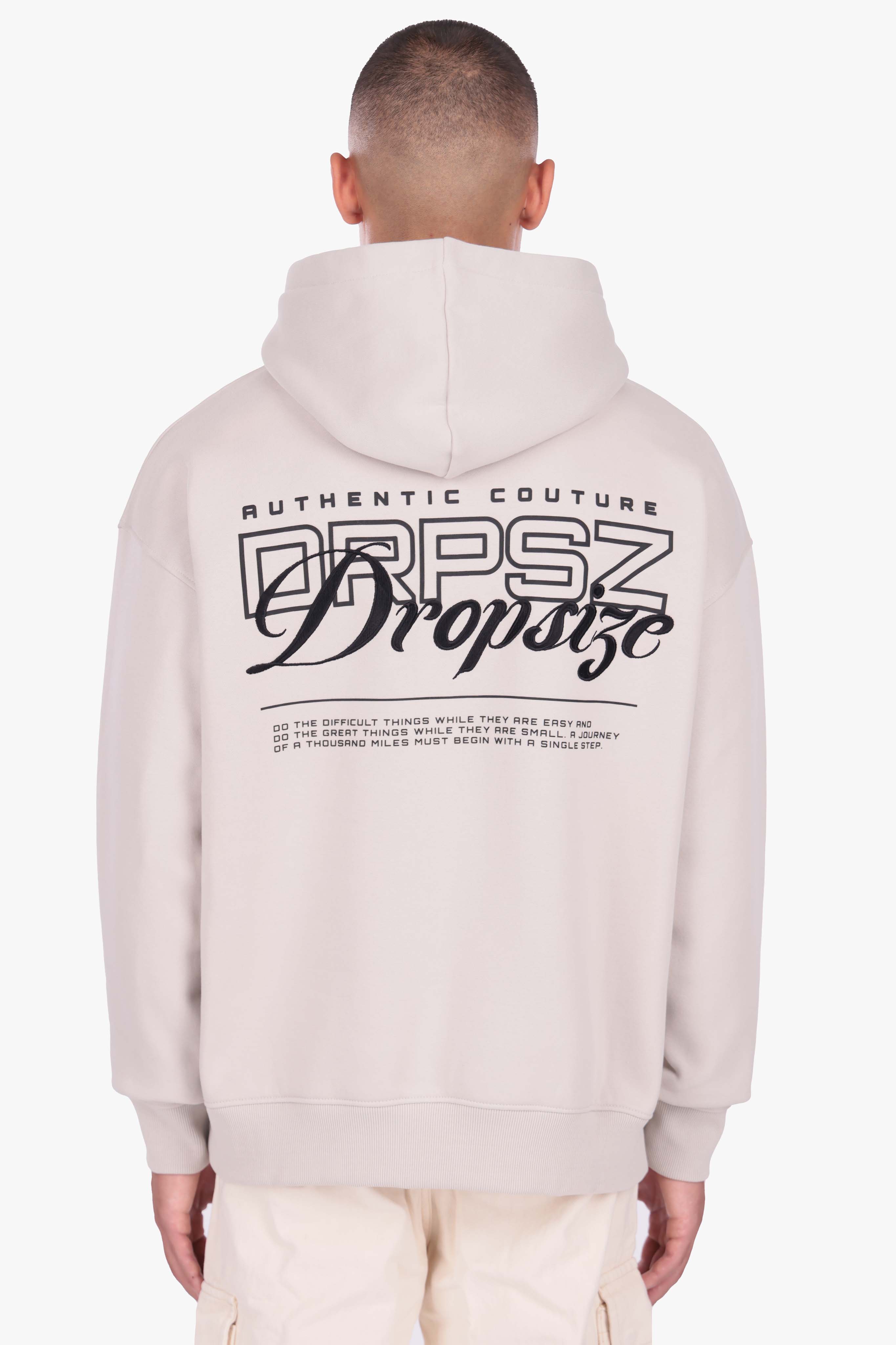 DROPSIZE AUTHENTIC HOODIE MOON BEAM