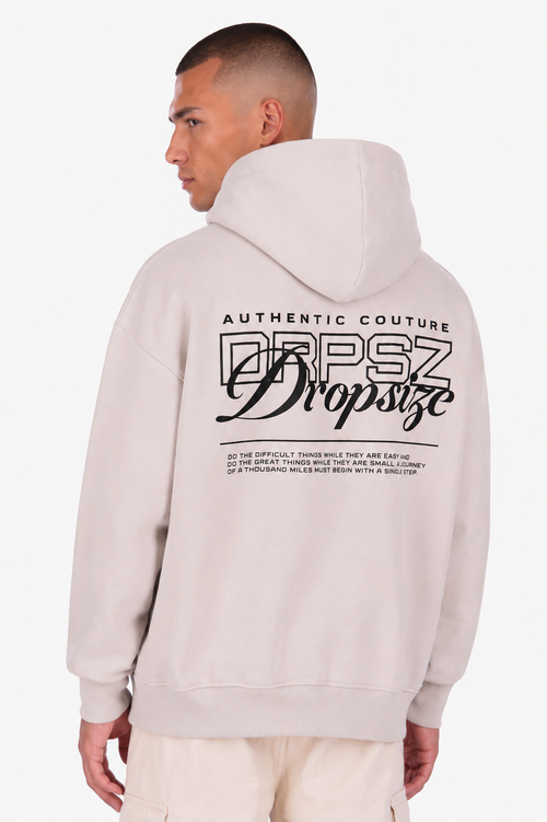 DROPSIZE AUTHENTIC HOODIE MOON BEAM