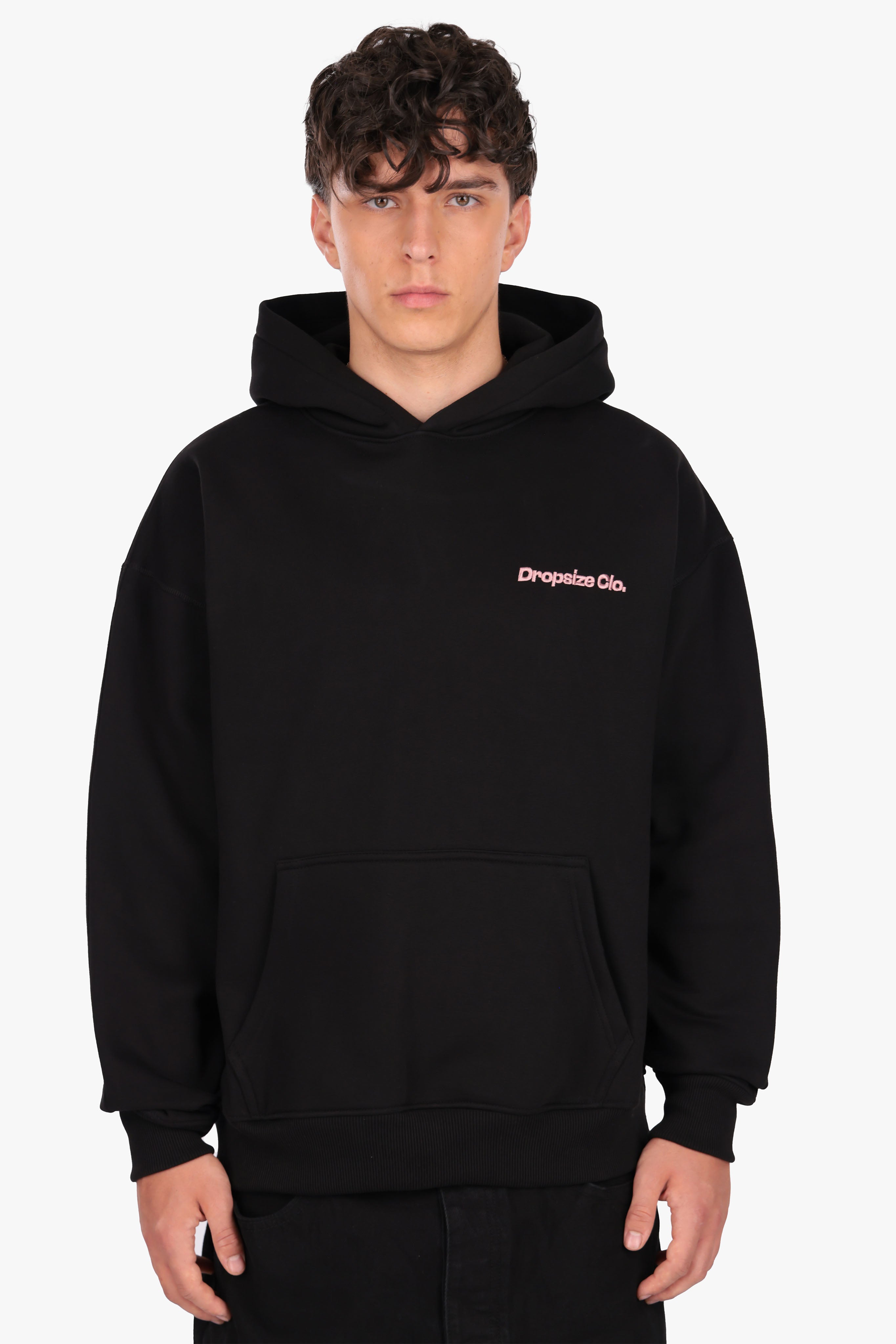 SNAKE APPLICATION HOODIE BLACK