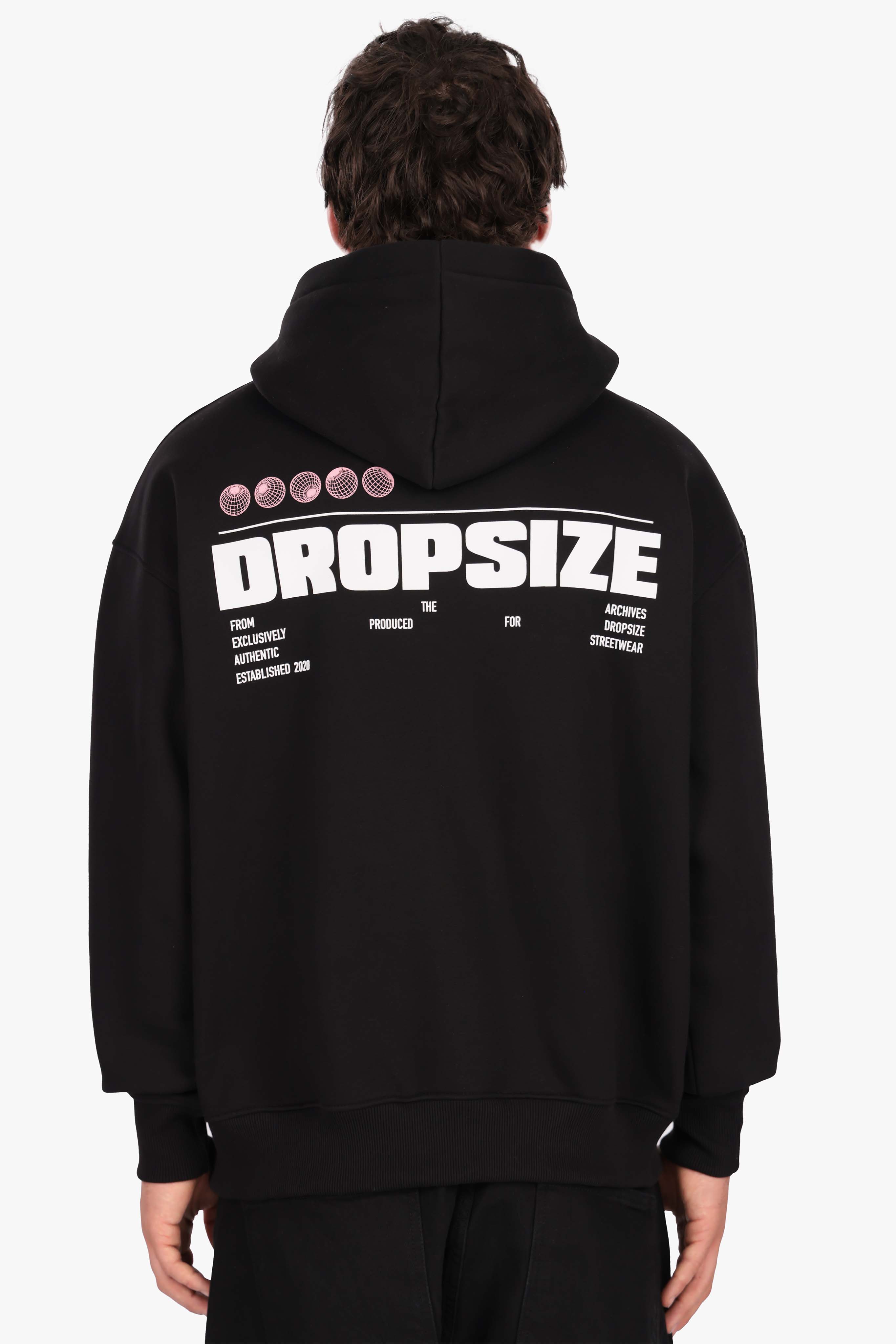 DROPSIZE EXCLUSIVE HOODIE JET BLACK