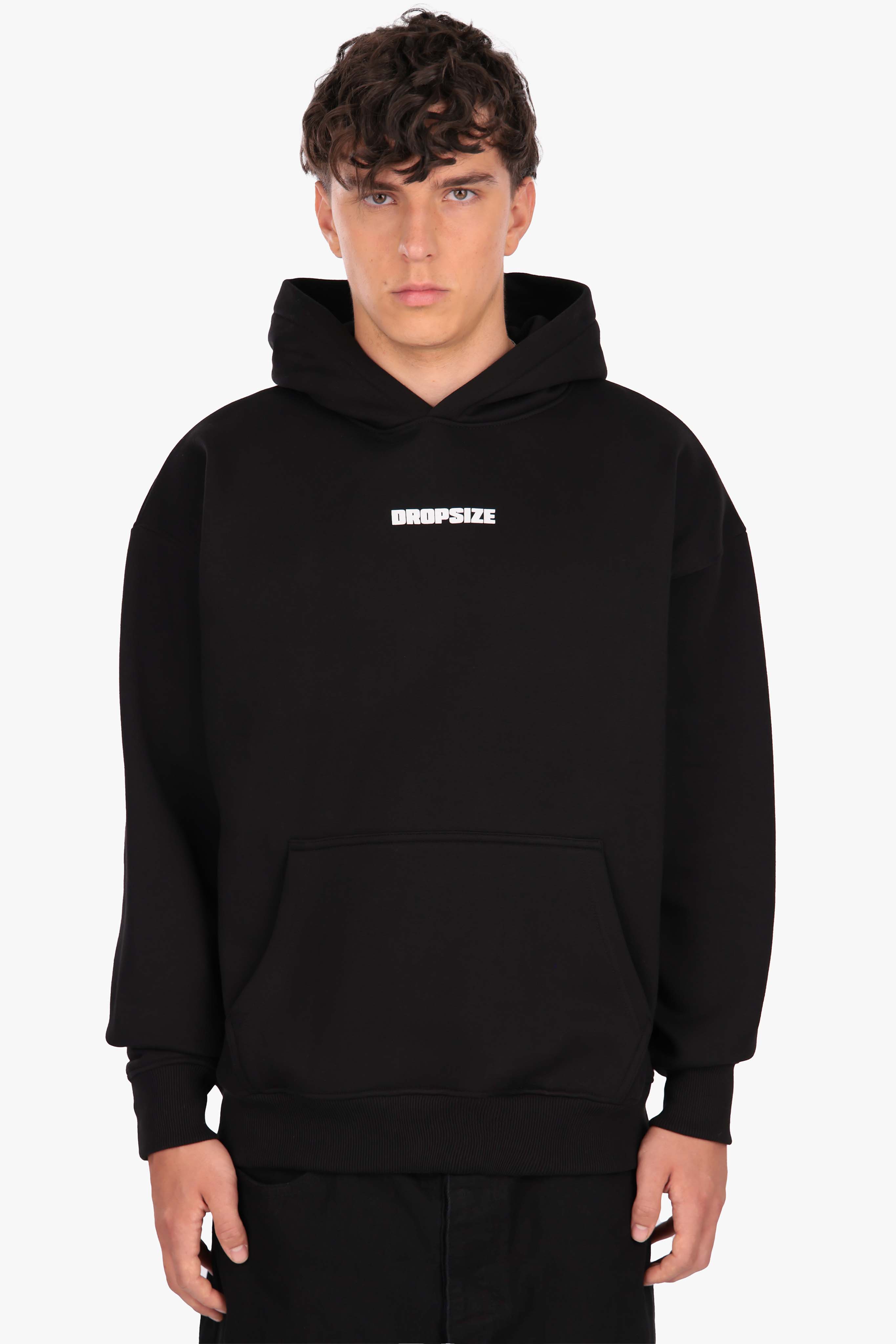 DROPSIZE EXCLUSIVE HOODIE JET BLACK