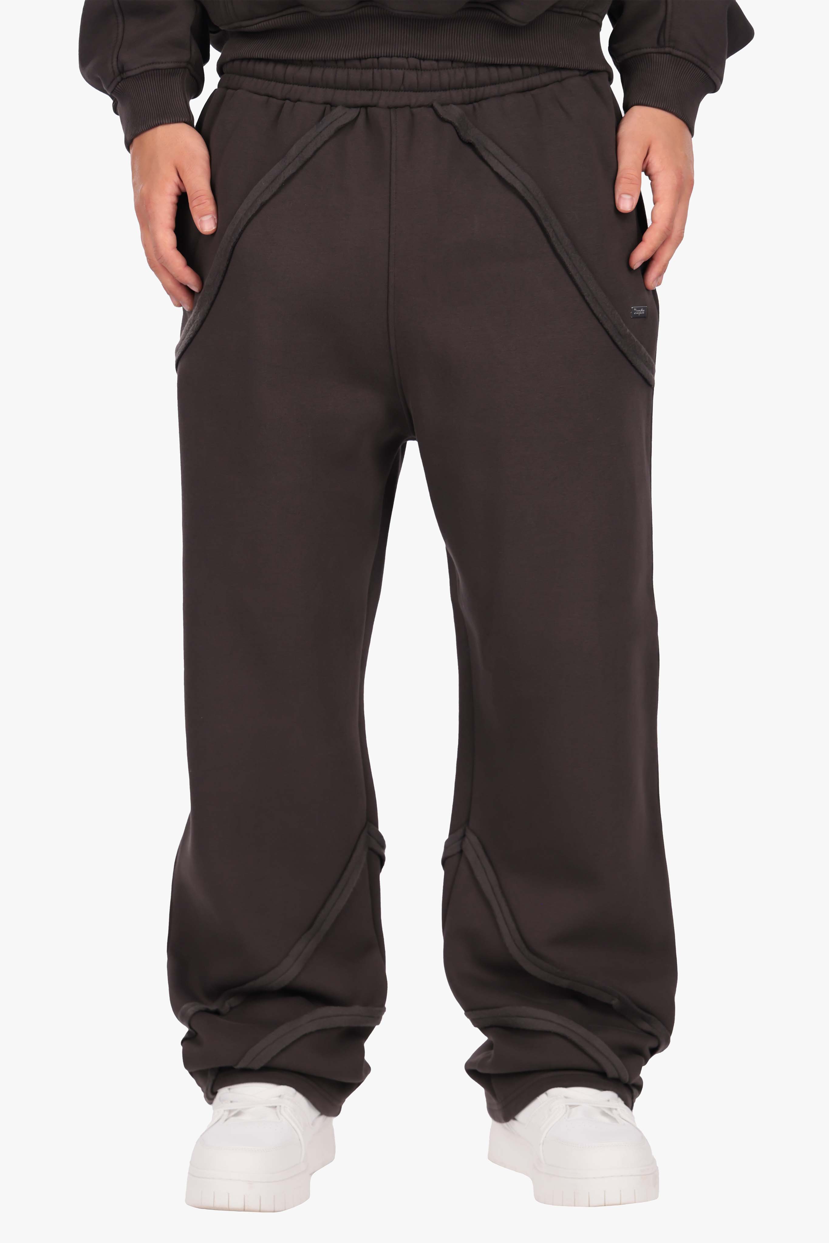 DROPSIZE WAVY SEAM JOGGER WASHED BLACK