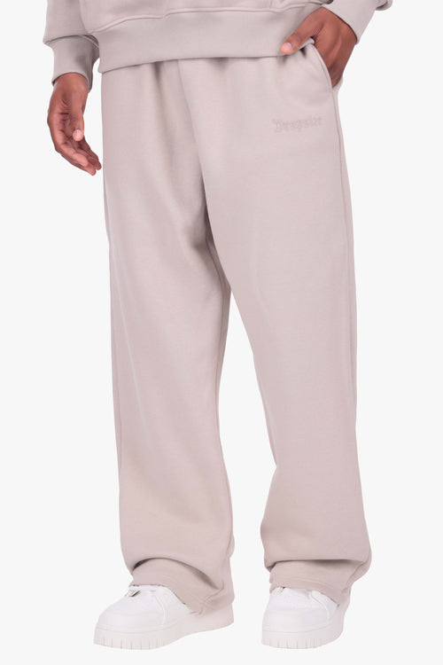 HD LOGO OPEN LEG JOGGER MUSHROOM