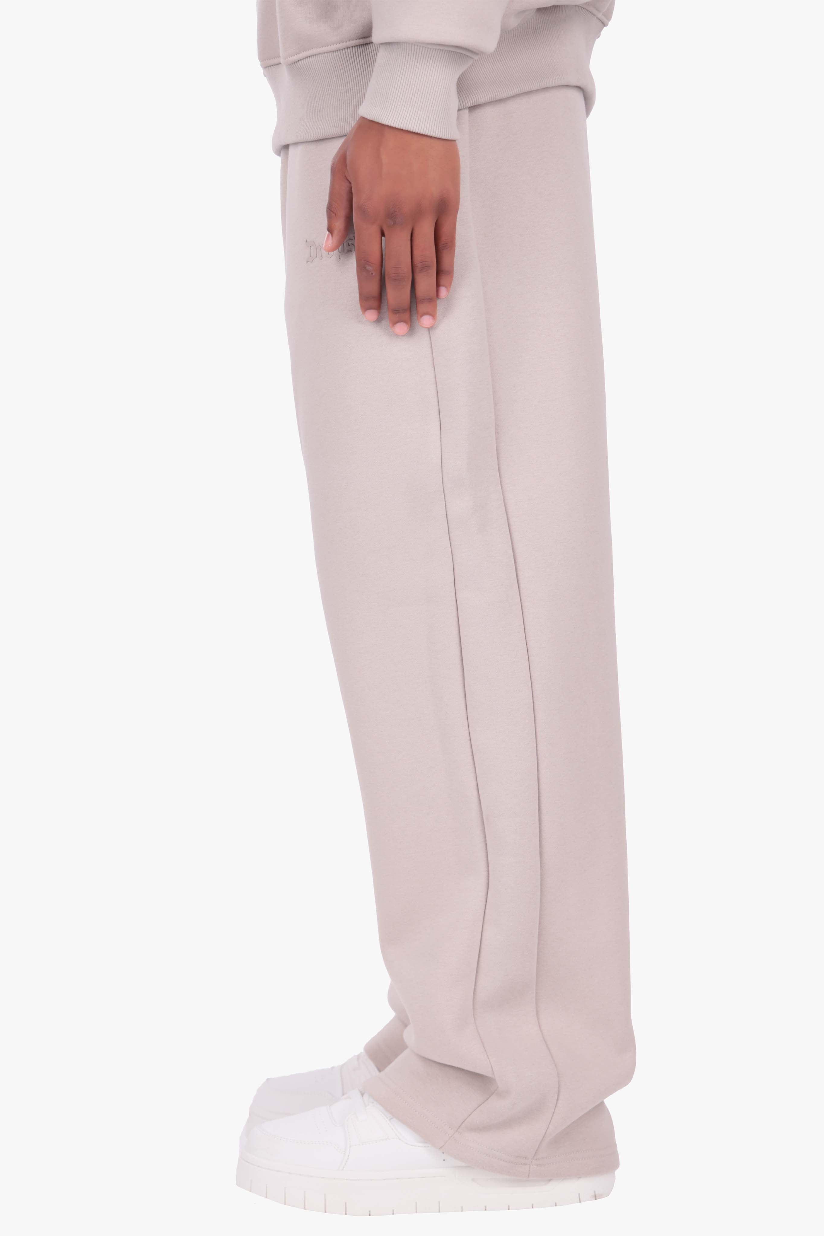 HD LOGO OPEN LEG JOGGER MUSHROOM