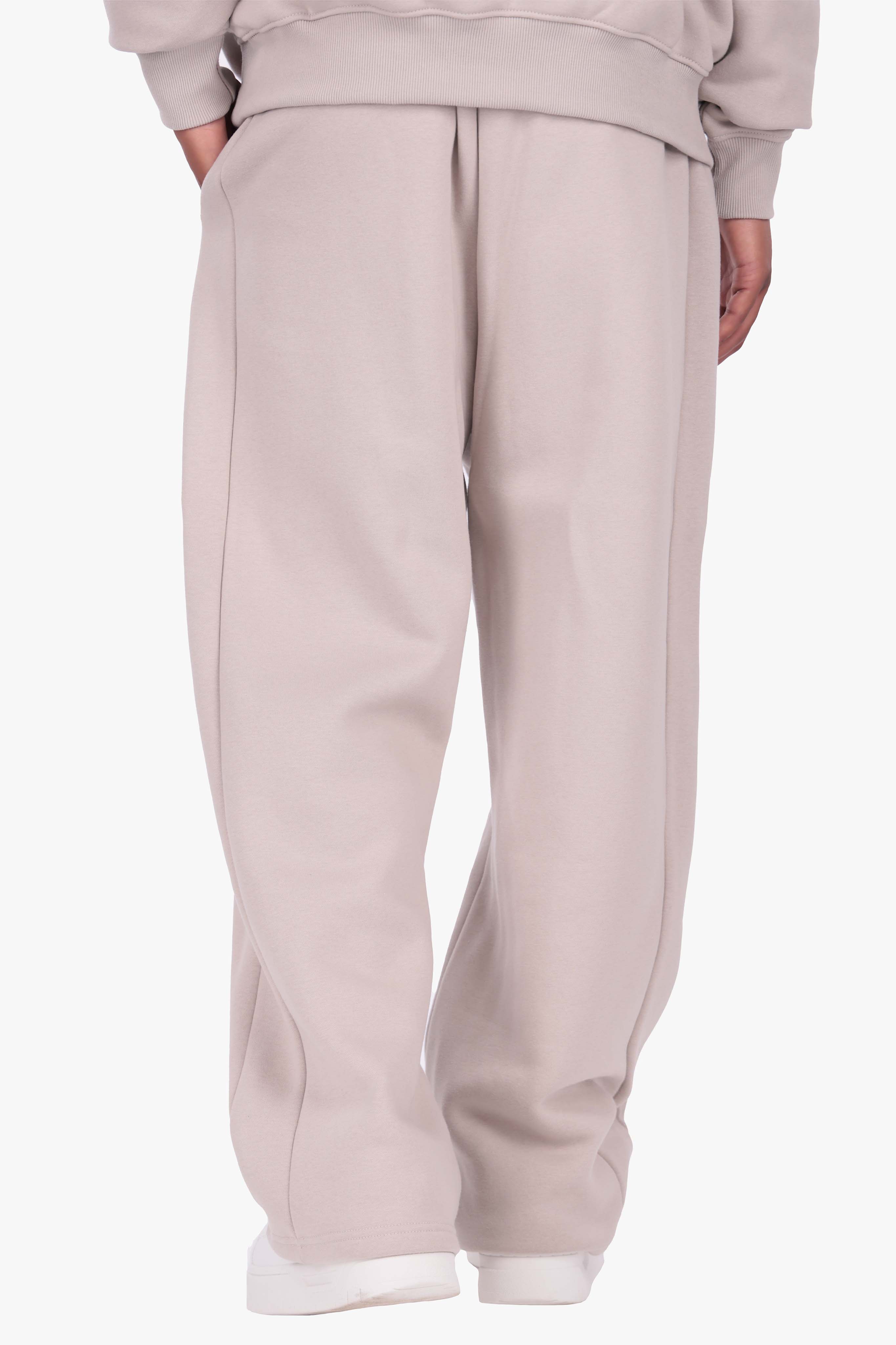 HD LOGO OPEN LEG JOGGER MUSHROOM