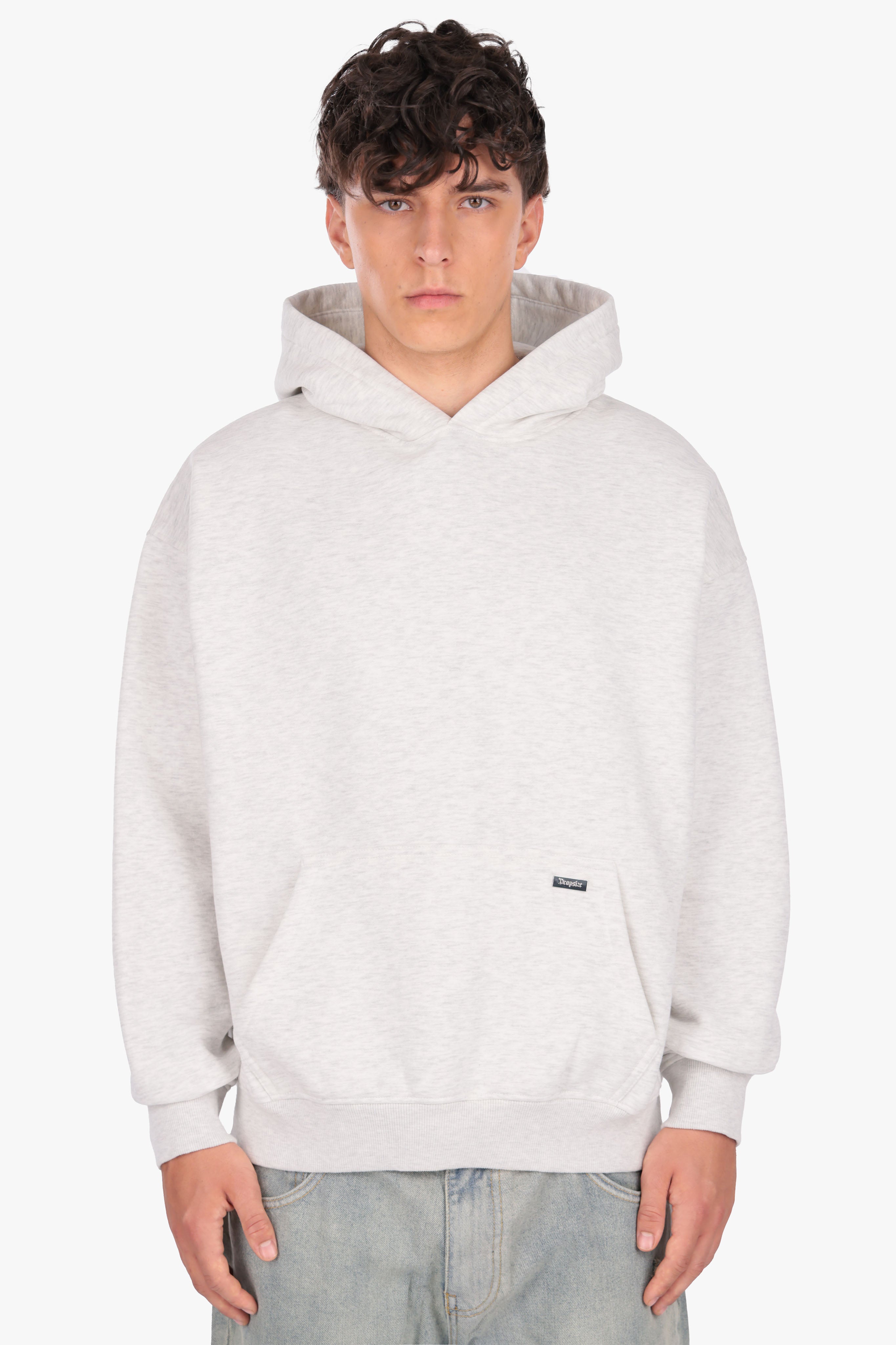 DENIM APPLICATION HOODIE