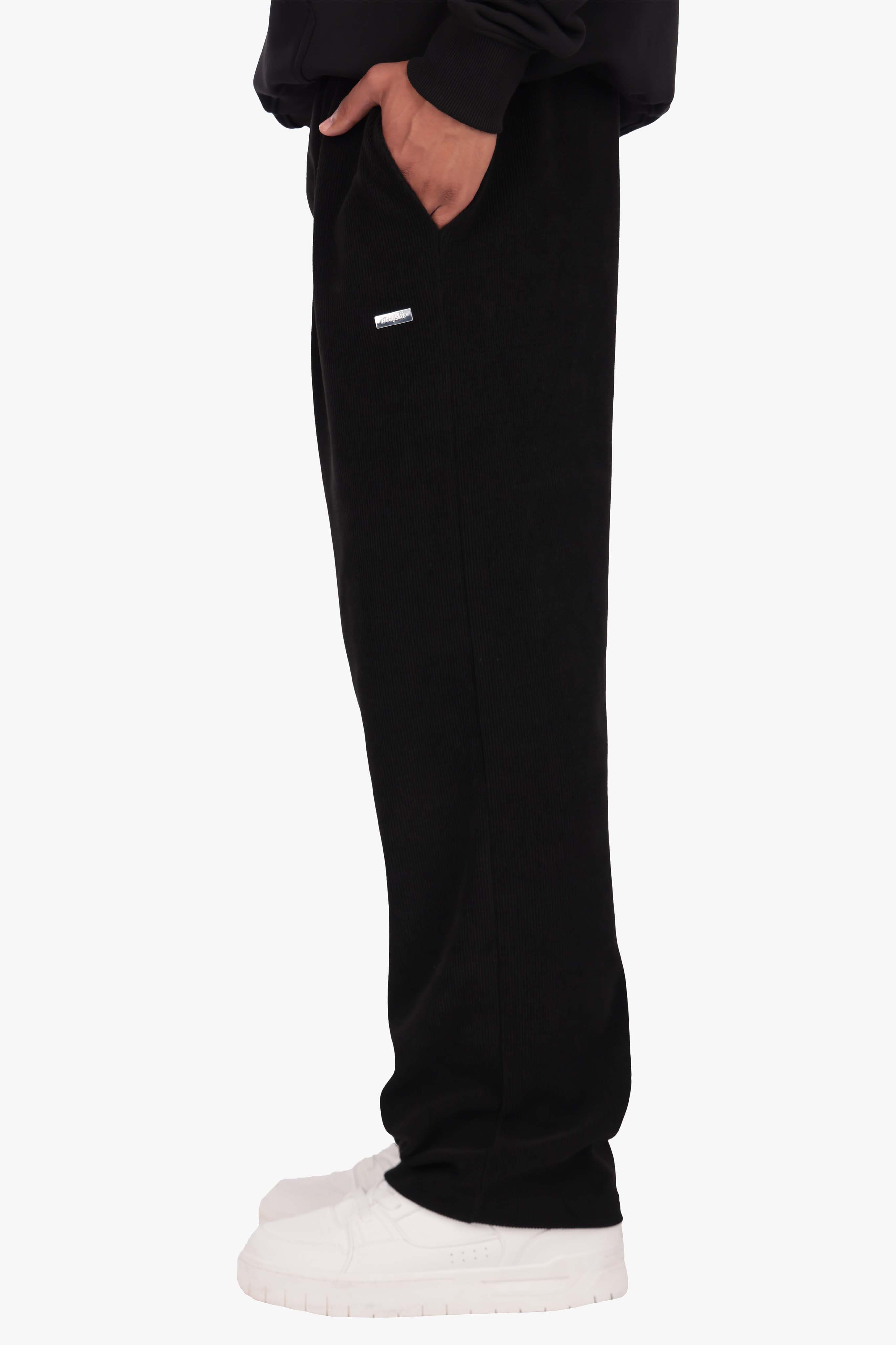 STRUCTURED JOGGER BLACK