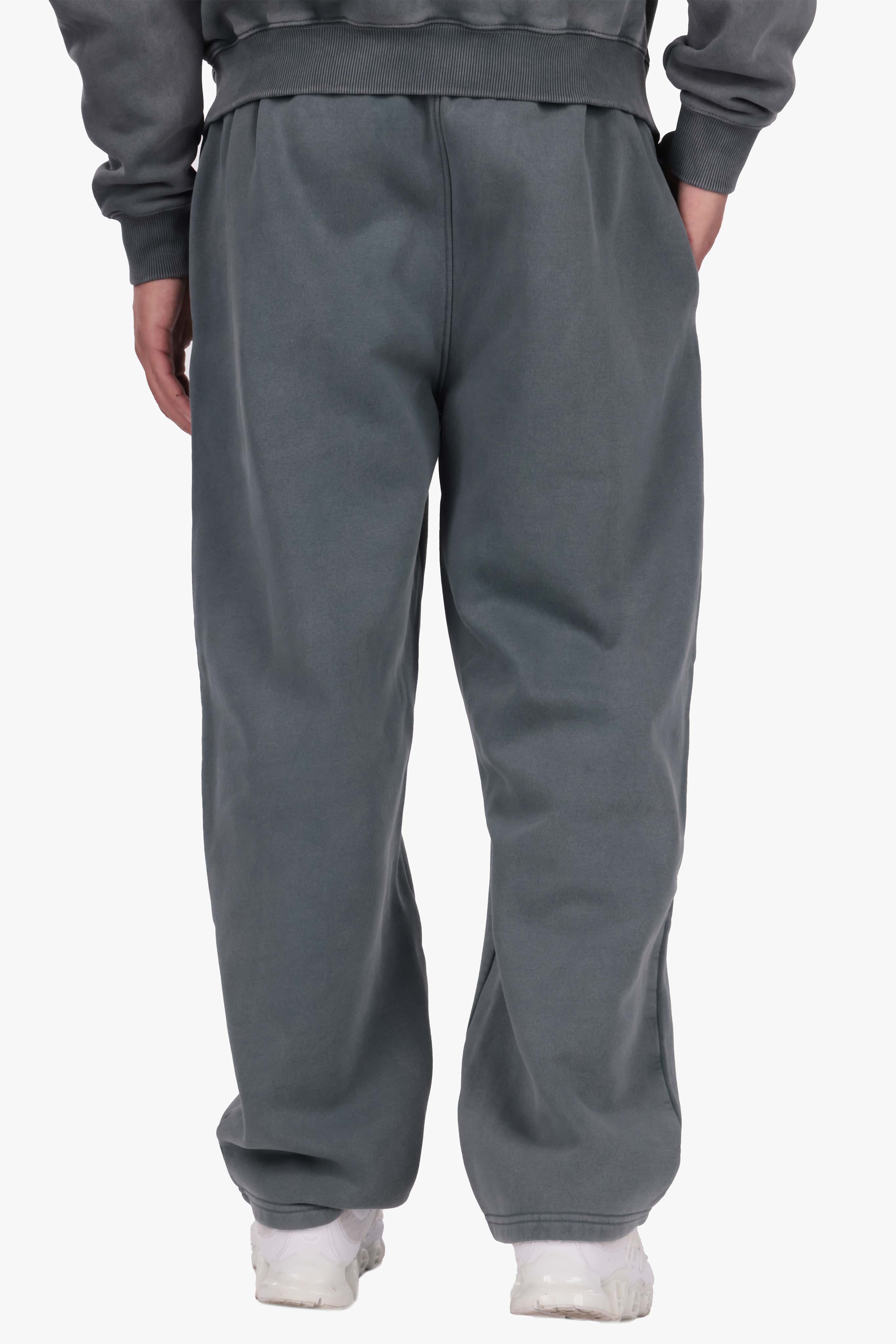 LOGO JOGGER ACID WASHED GREY