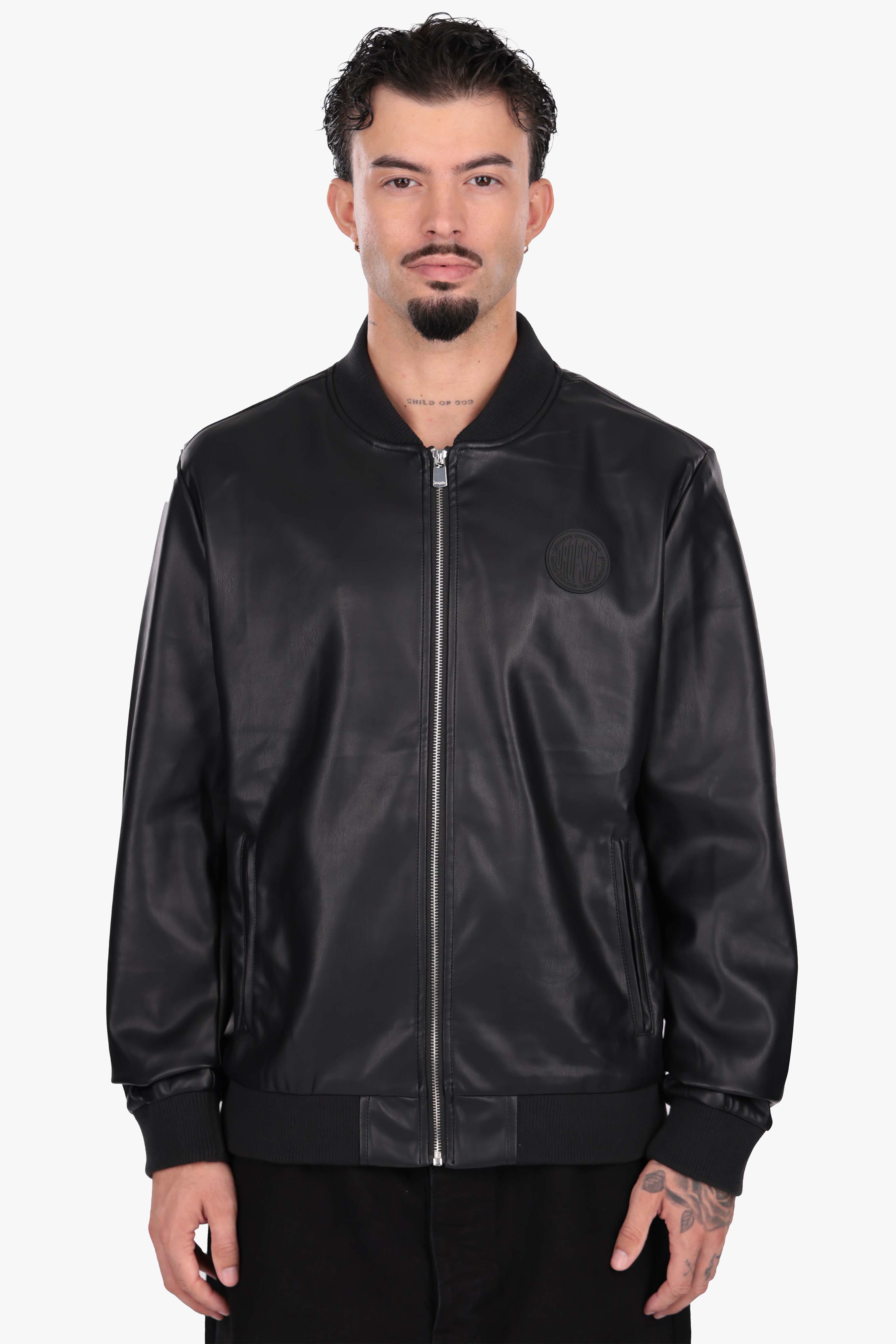 LEATHER JACKET BLACK