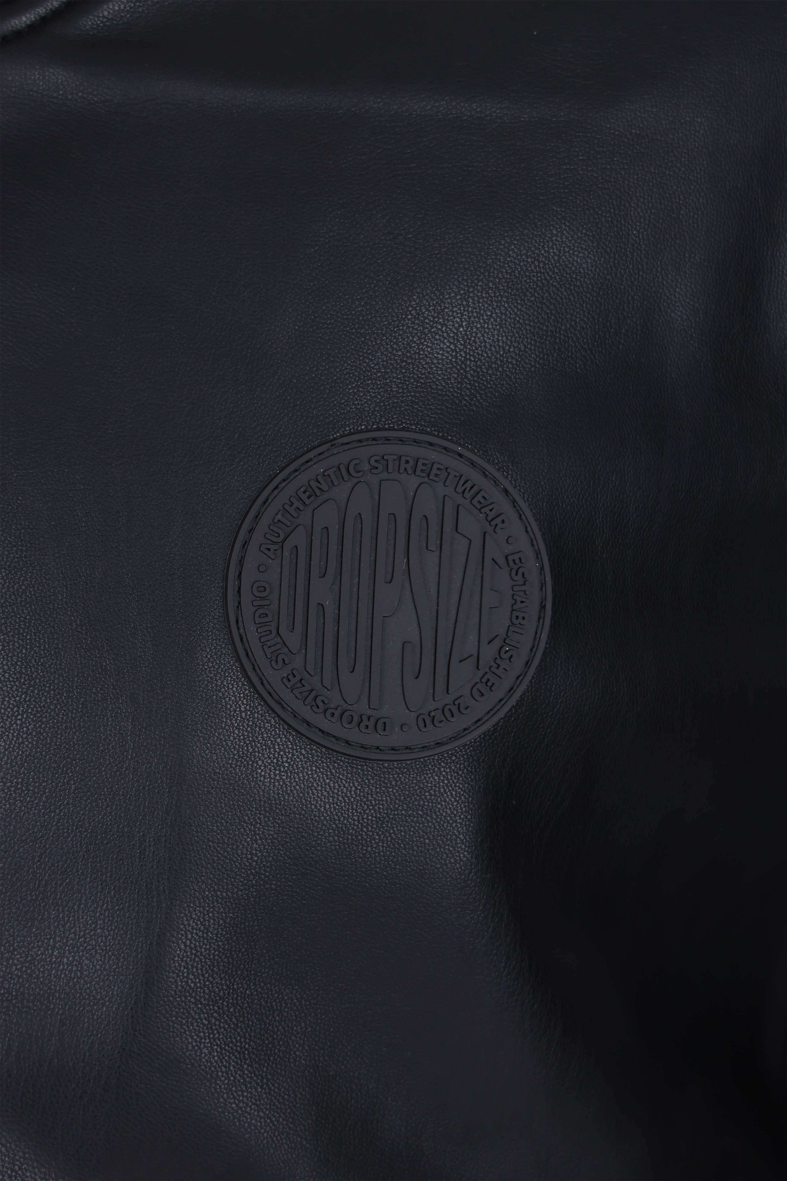 LEATHER JACKET BLACK