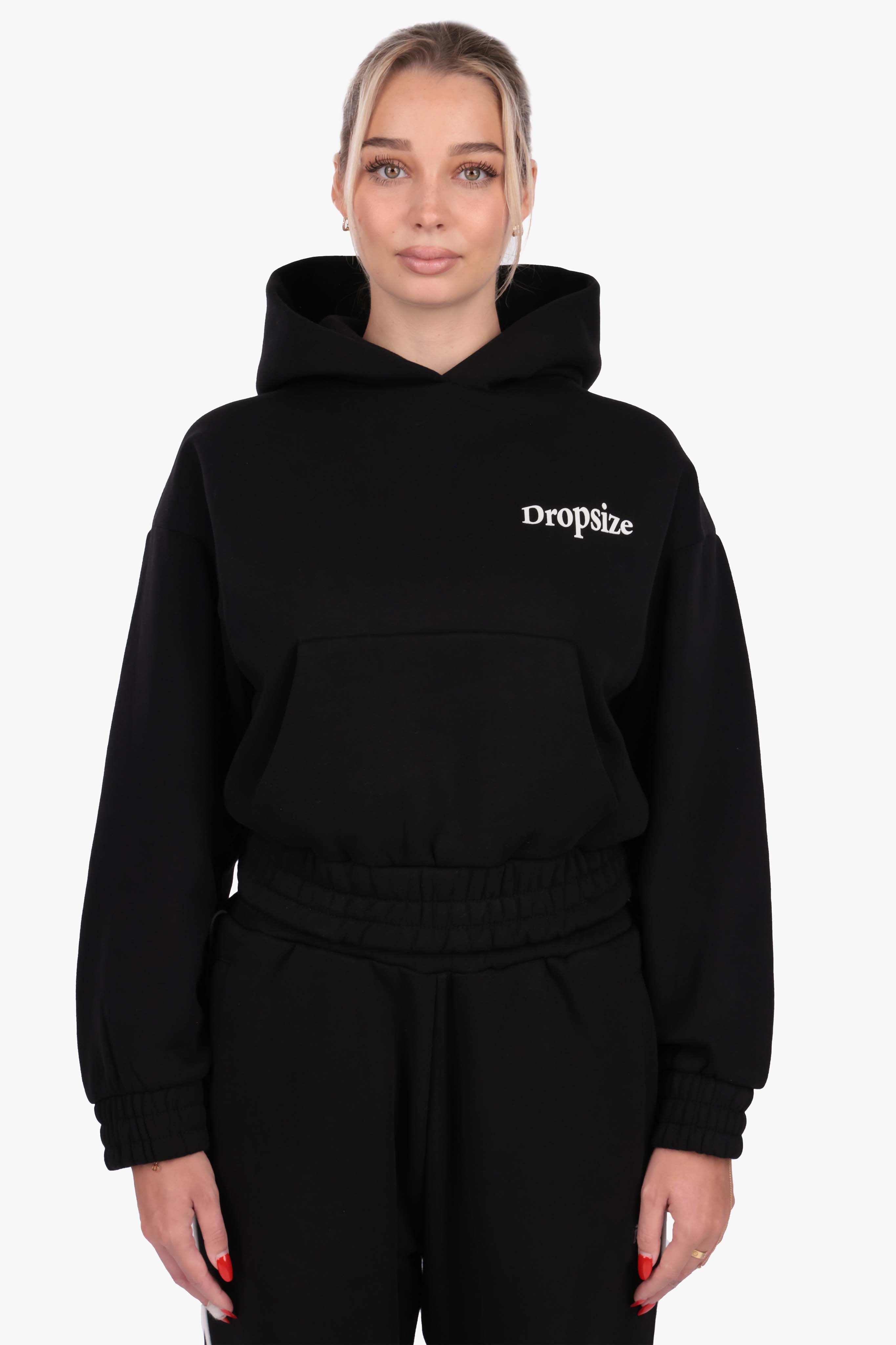 LIFE IN BALANCE WOMEN HOODIE BLACK