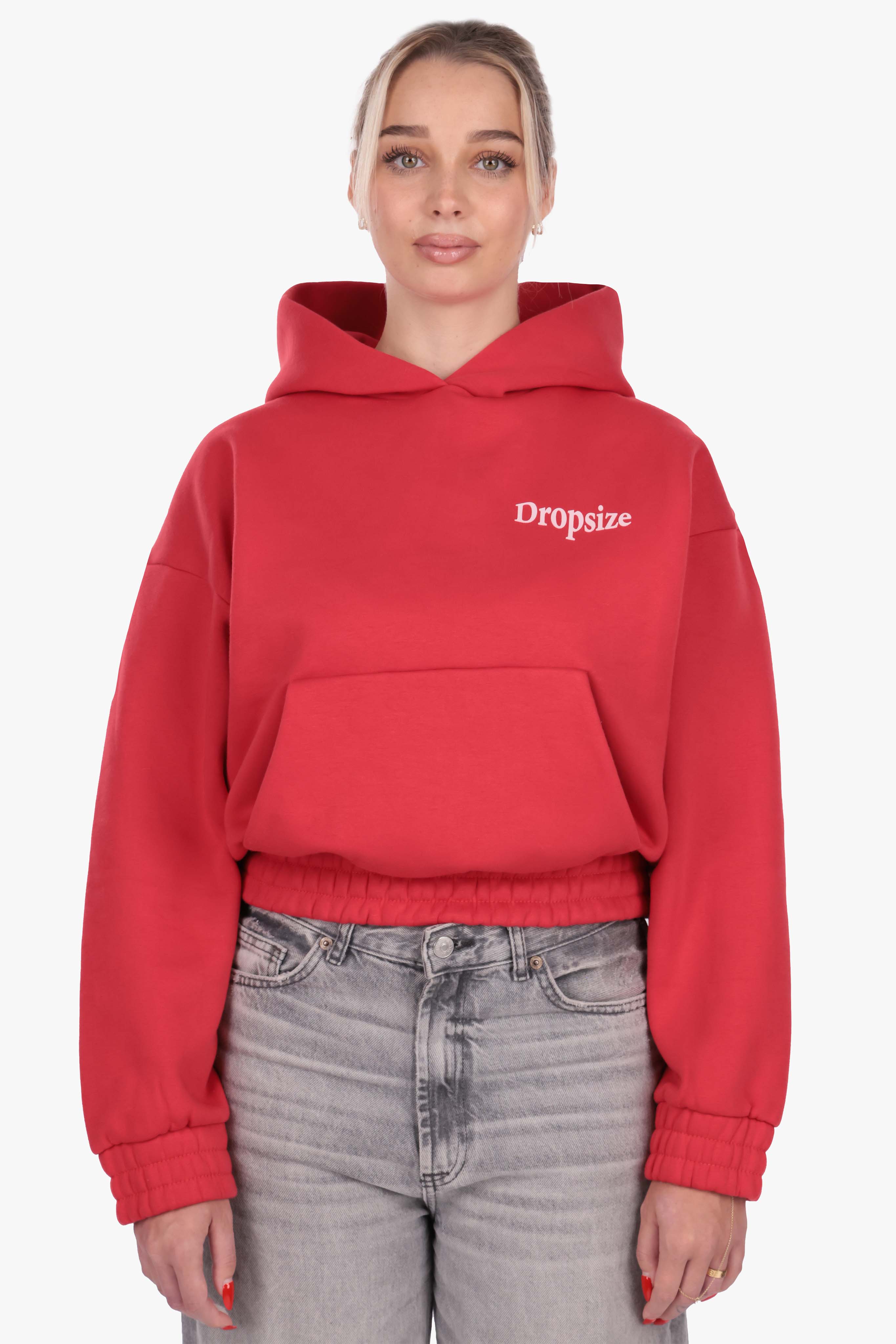 LIFE IN BALANCE WOMEN HOODIE RED