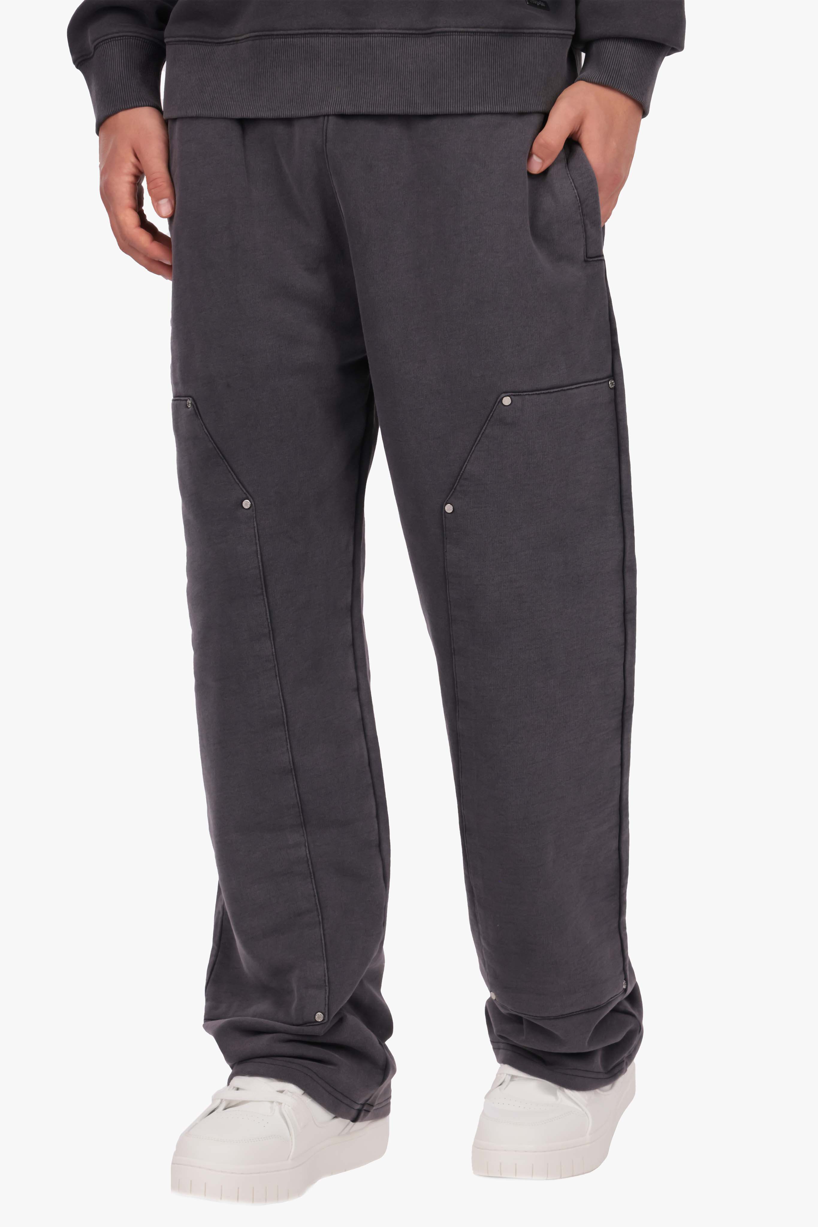 CARPENTER OPEN LEG JOGGER VINTAGE WASHED BLACK