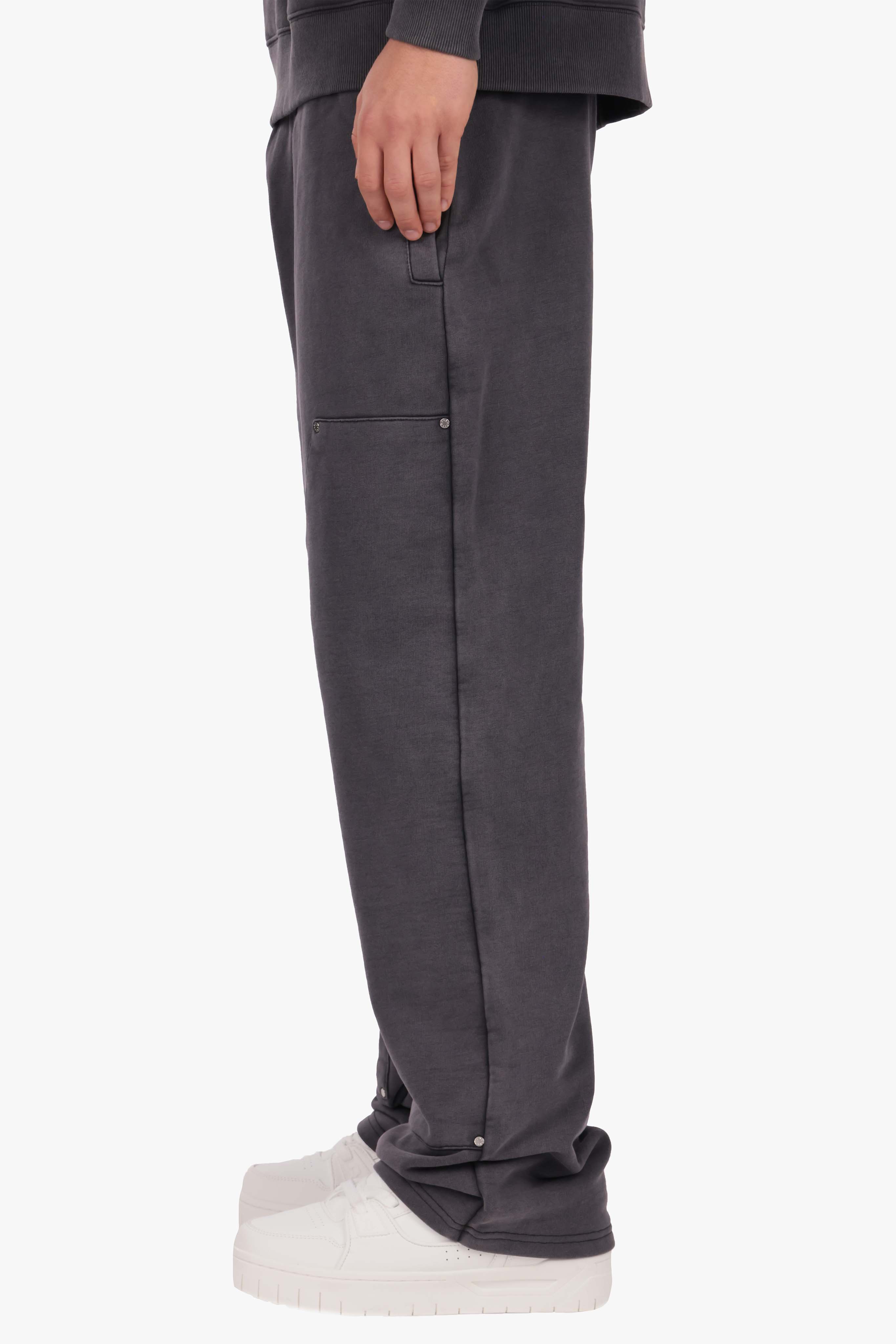 CARPENTER OPEN LEG JOGGER VINTAGE WASHED BLACK