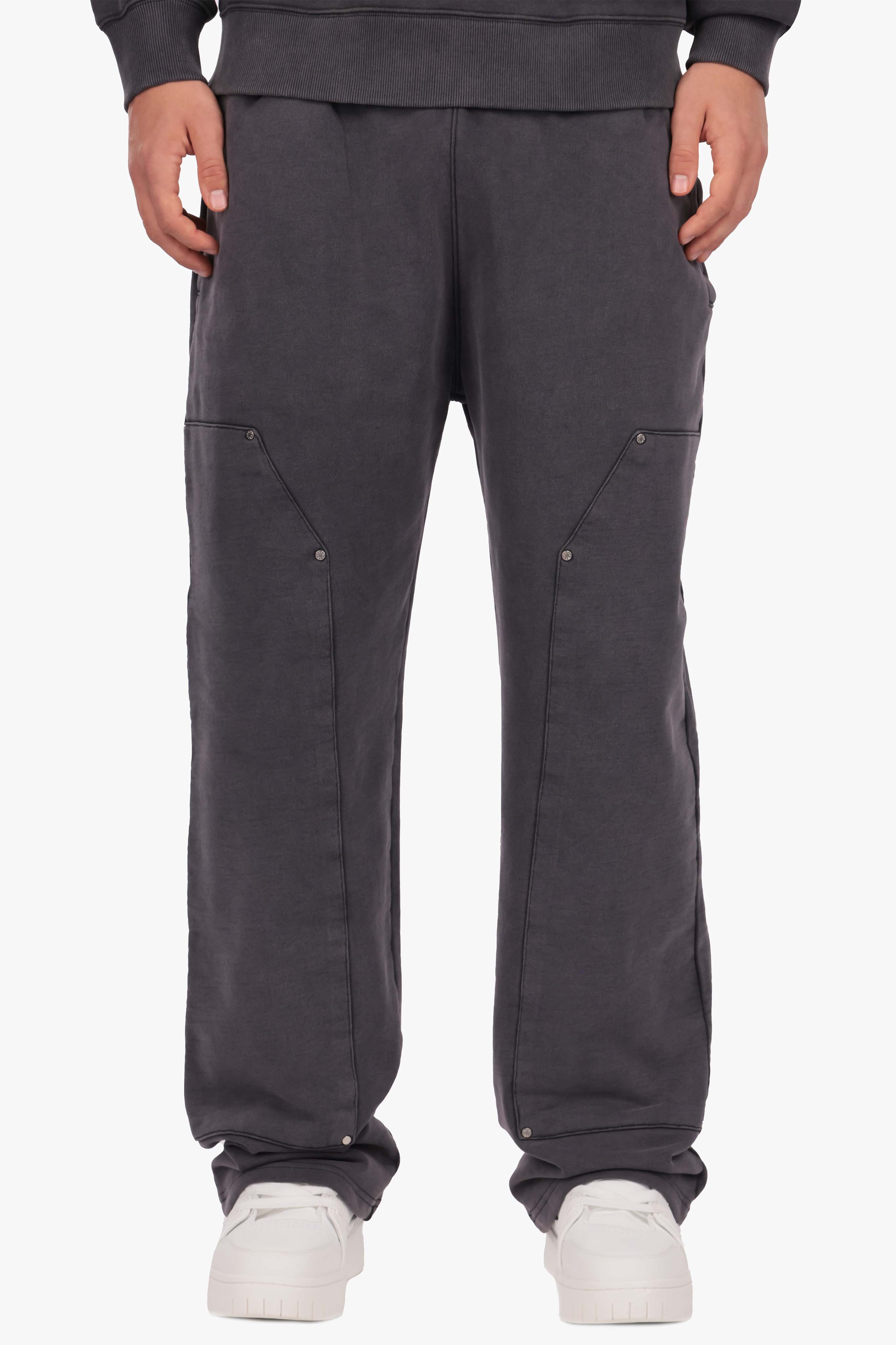 CARPENTER OPEN LEG JOGGER VINTAGE WASHED BLACK