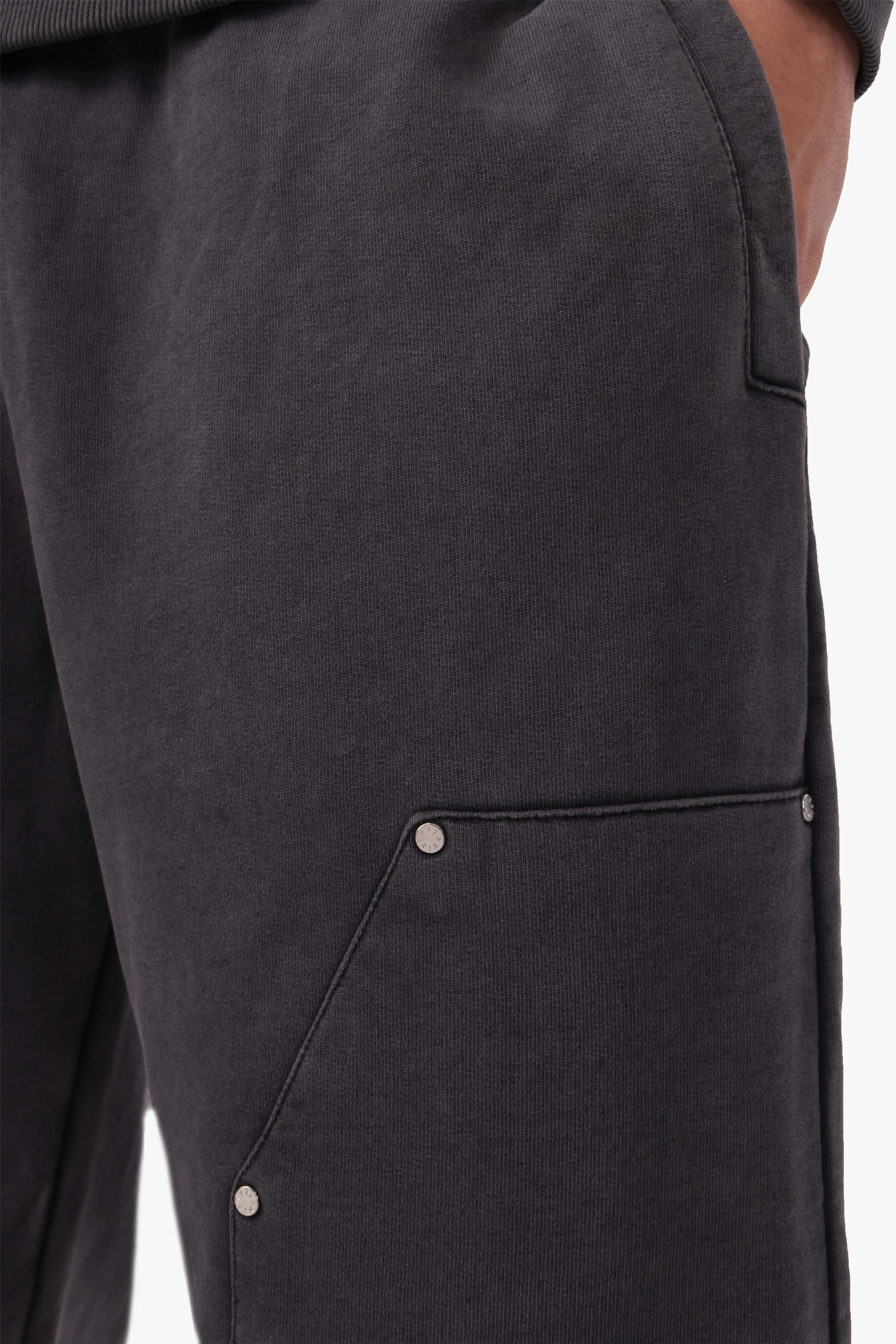 CARPENTER OPEN LEG JOGGER VINTAGE WASHED BLACK