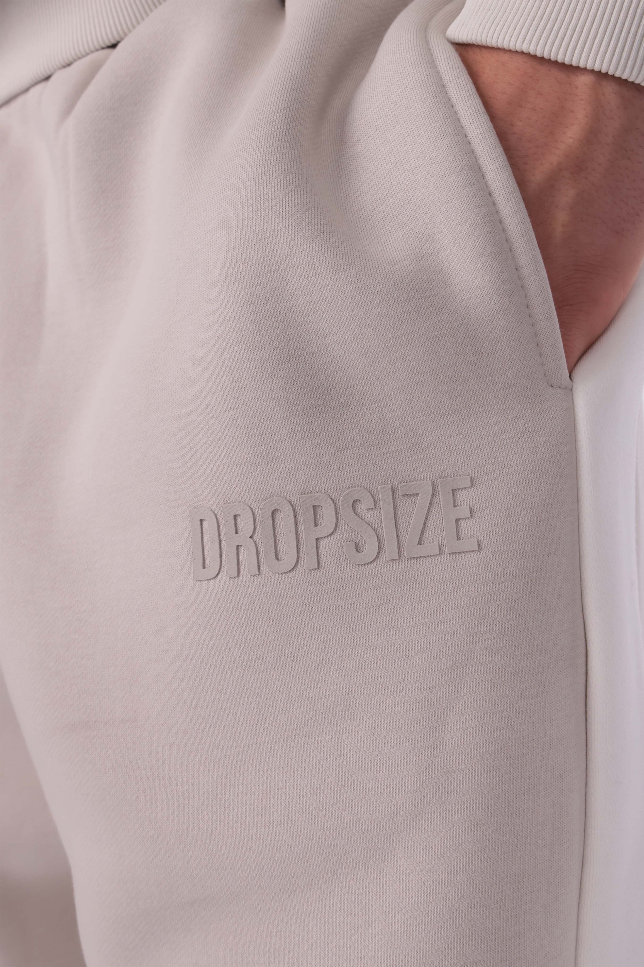 OPEN LEG JOGGER CONTRAST SIDESTRIPE MOON BEAM