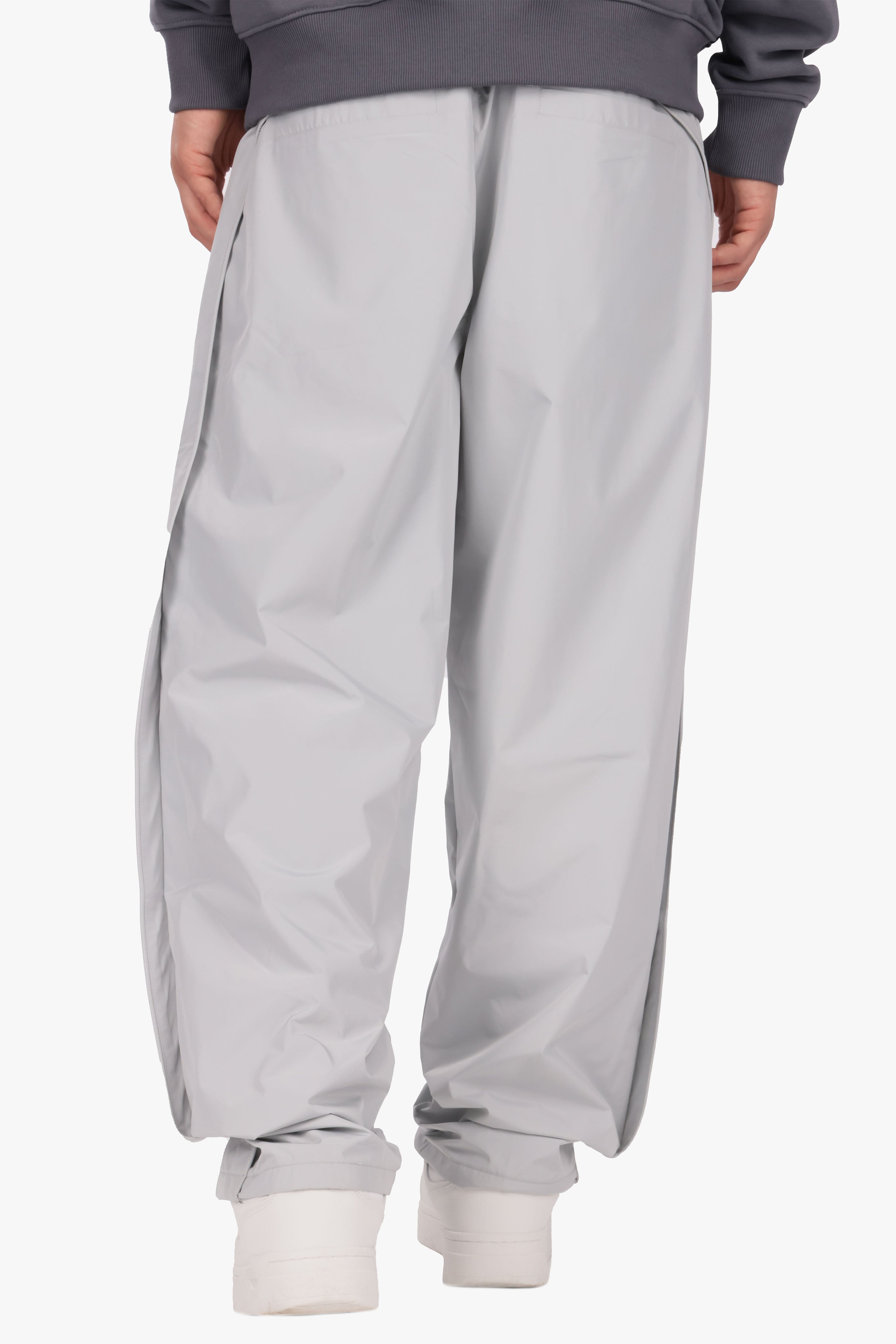 DROPSIZE CURVED TRACKPANTS GREY