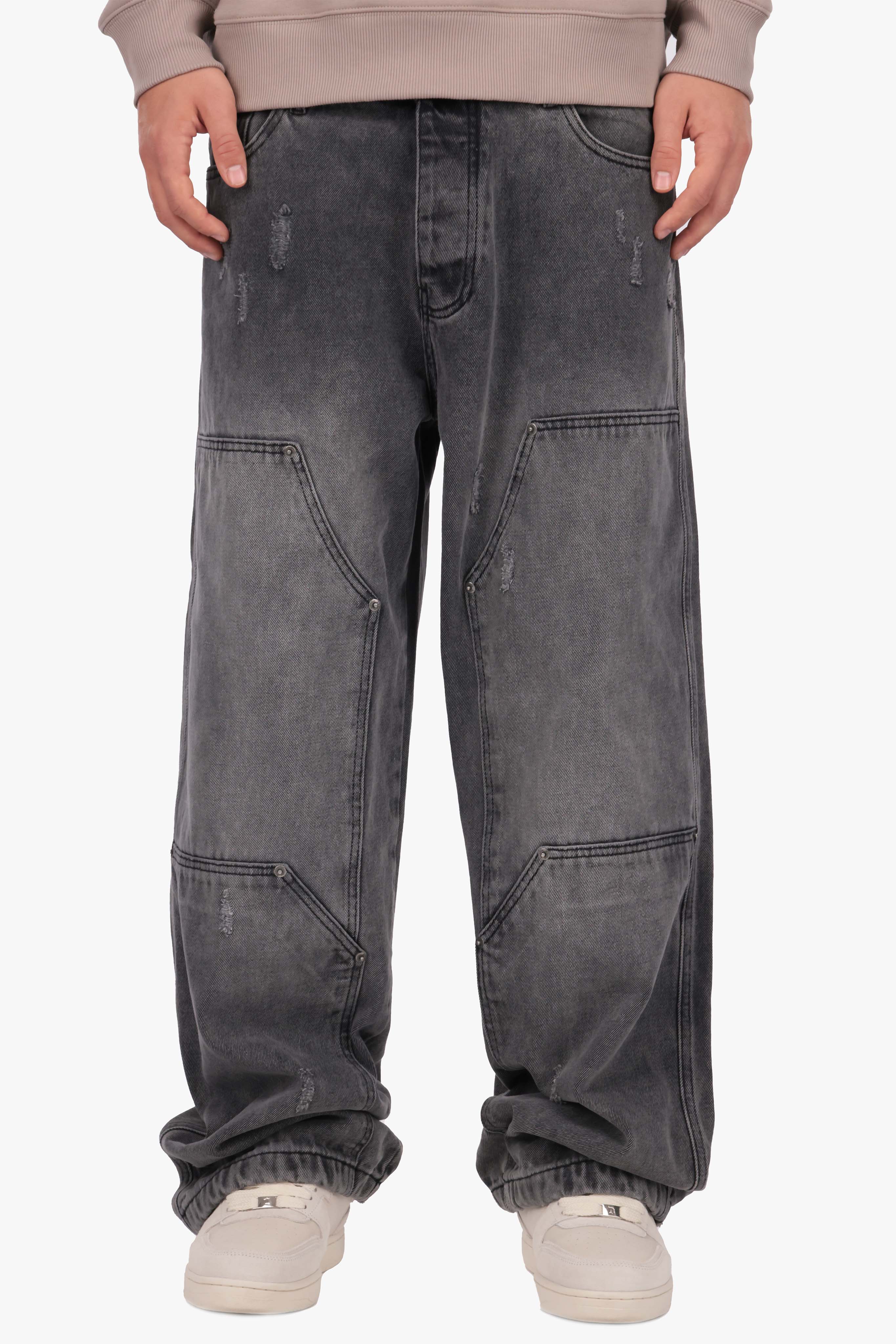 CARPENTER JEANS WASHED BLACK