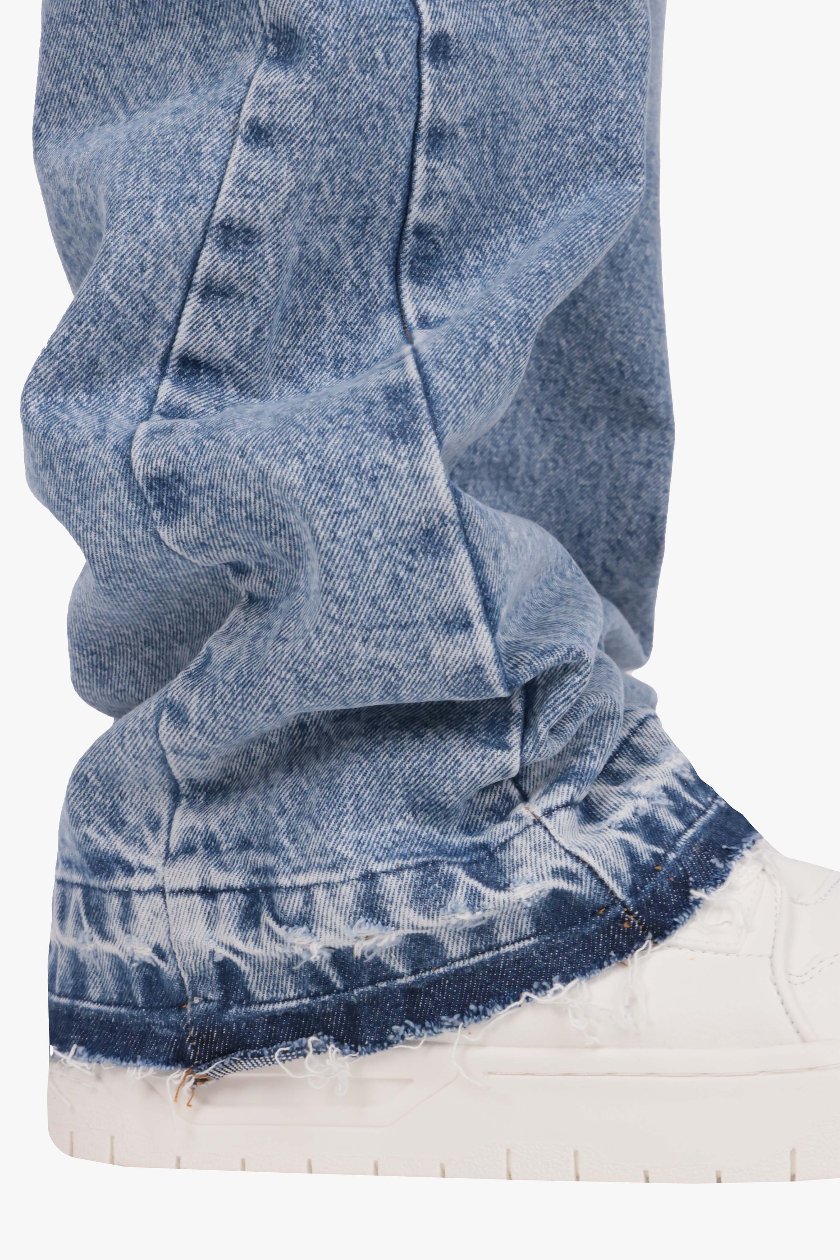 FLARE FIT JEANS LIGHT BLUE