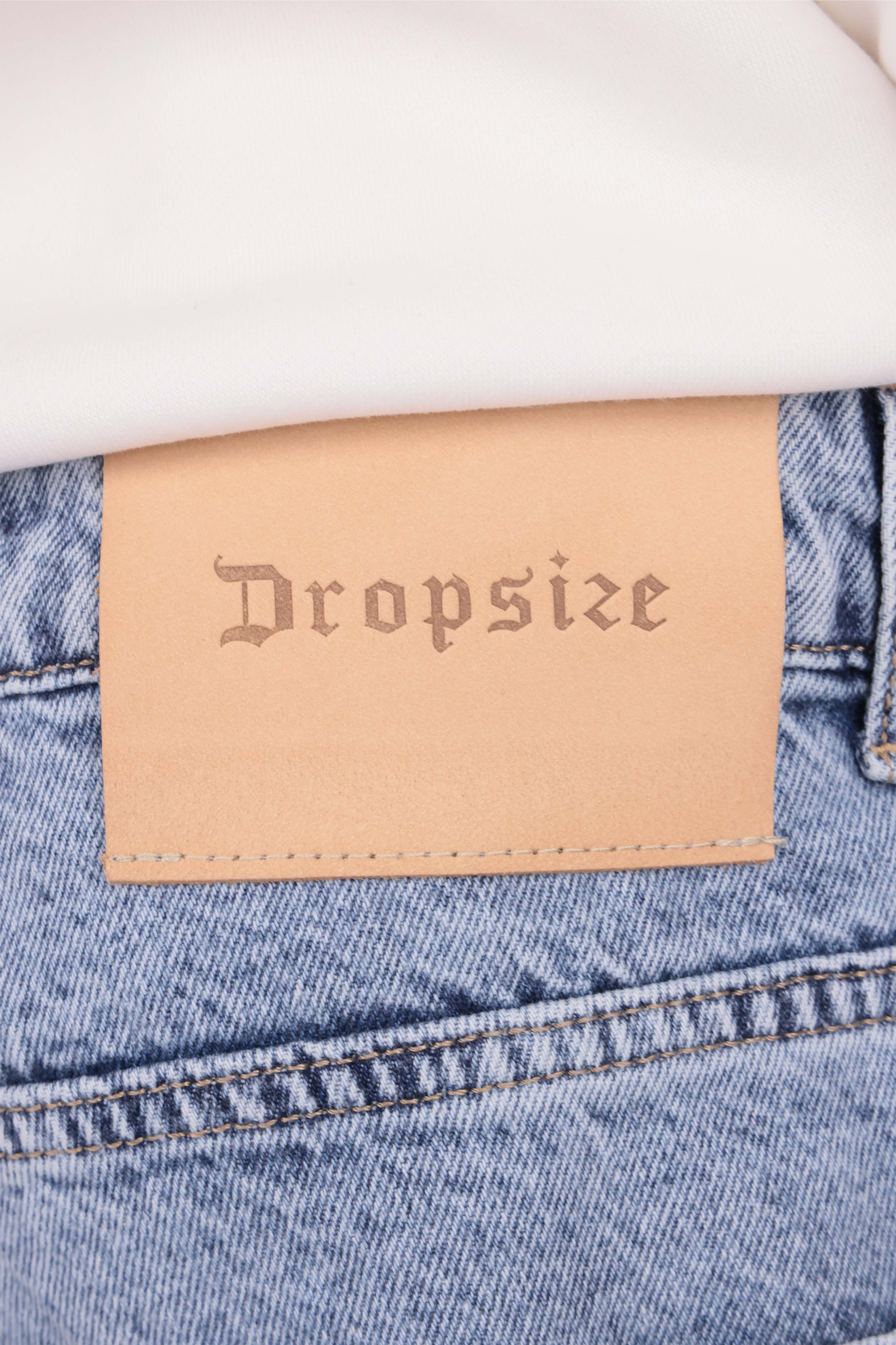 FLARE FIT CARPENTER DETAIL JEANS LIGHT BLUE