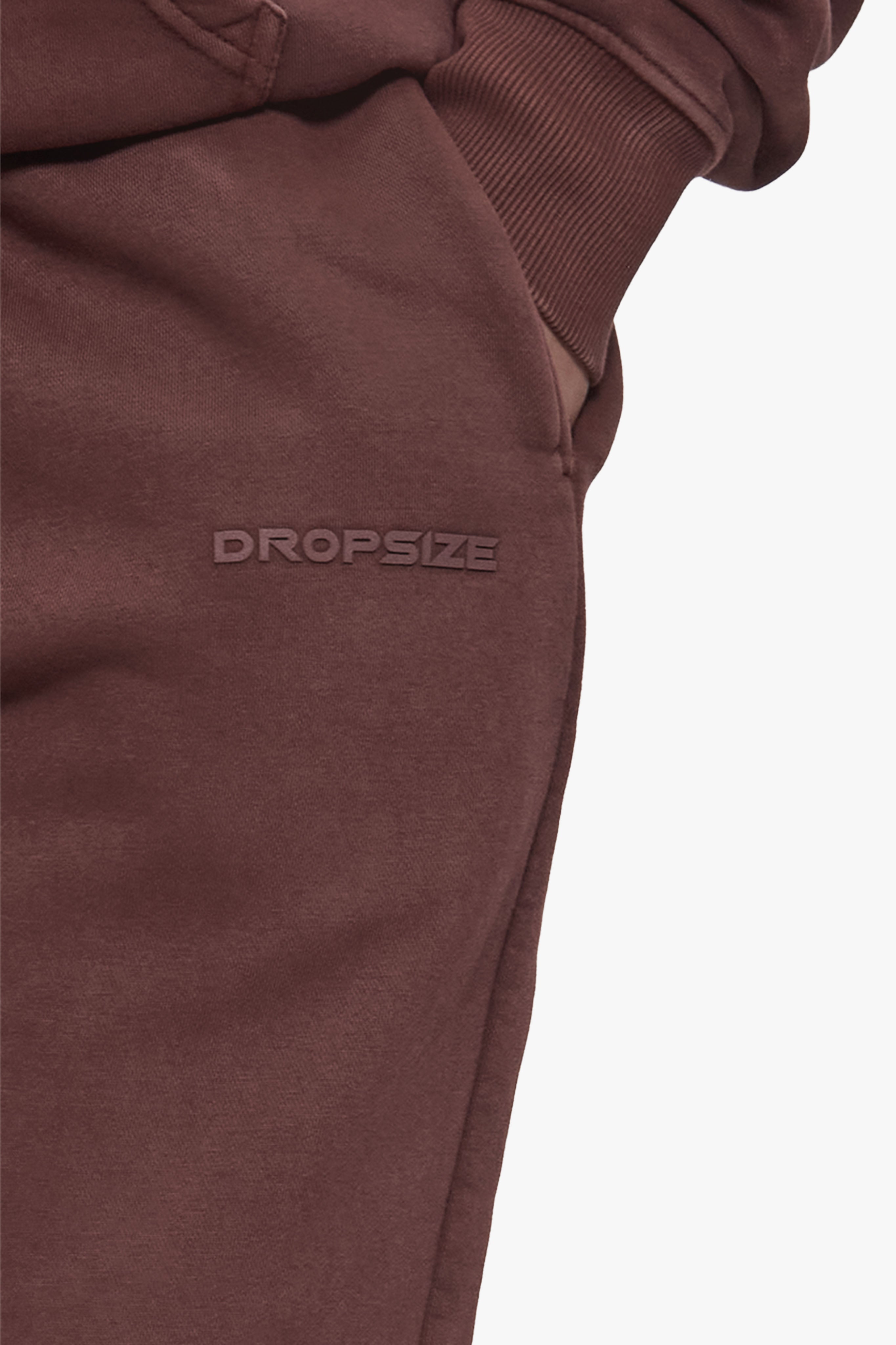 HD OPEN LEG JOGGER ACID WASHED PLUM