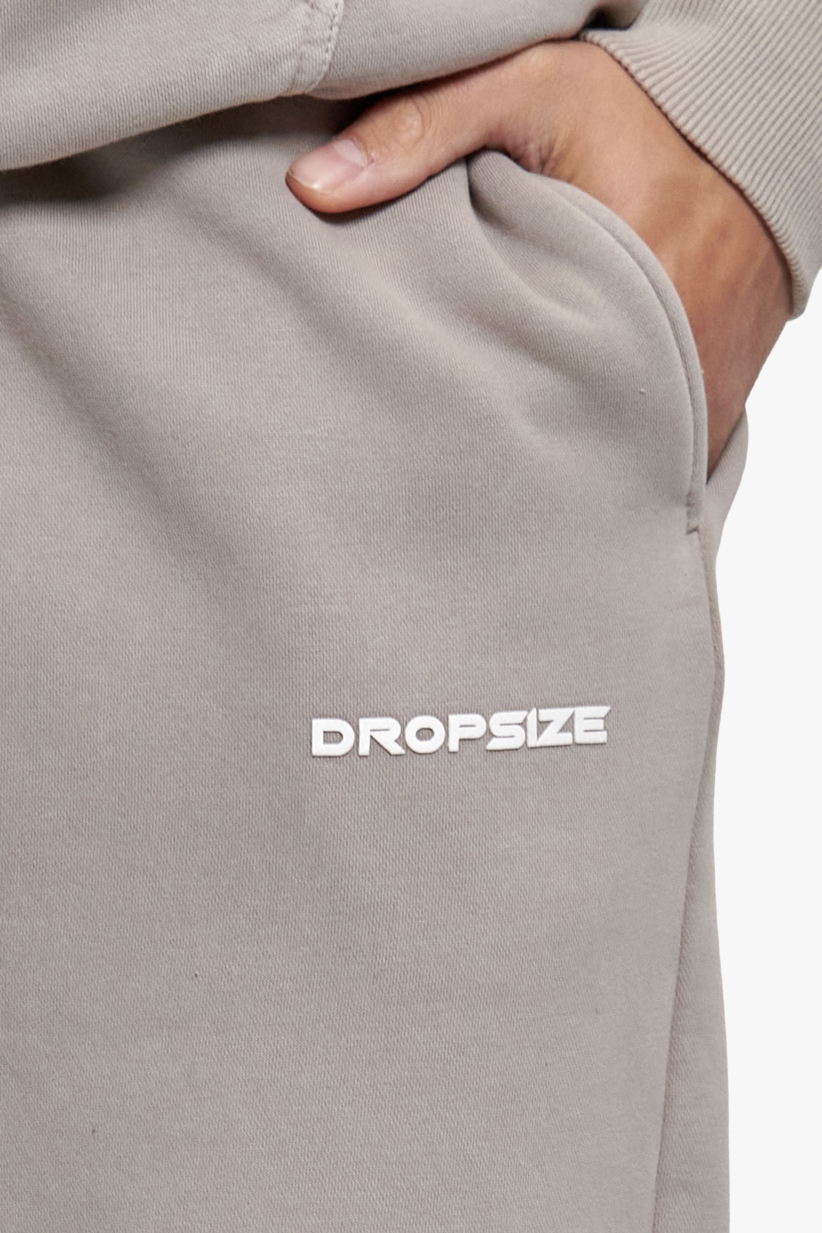 HD OPEN LEG JOGGER ACID WASHED MORNING DOVE