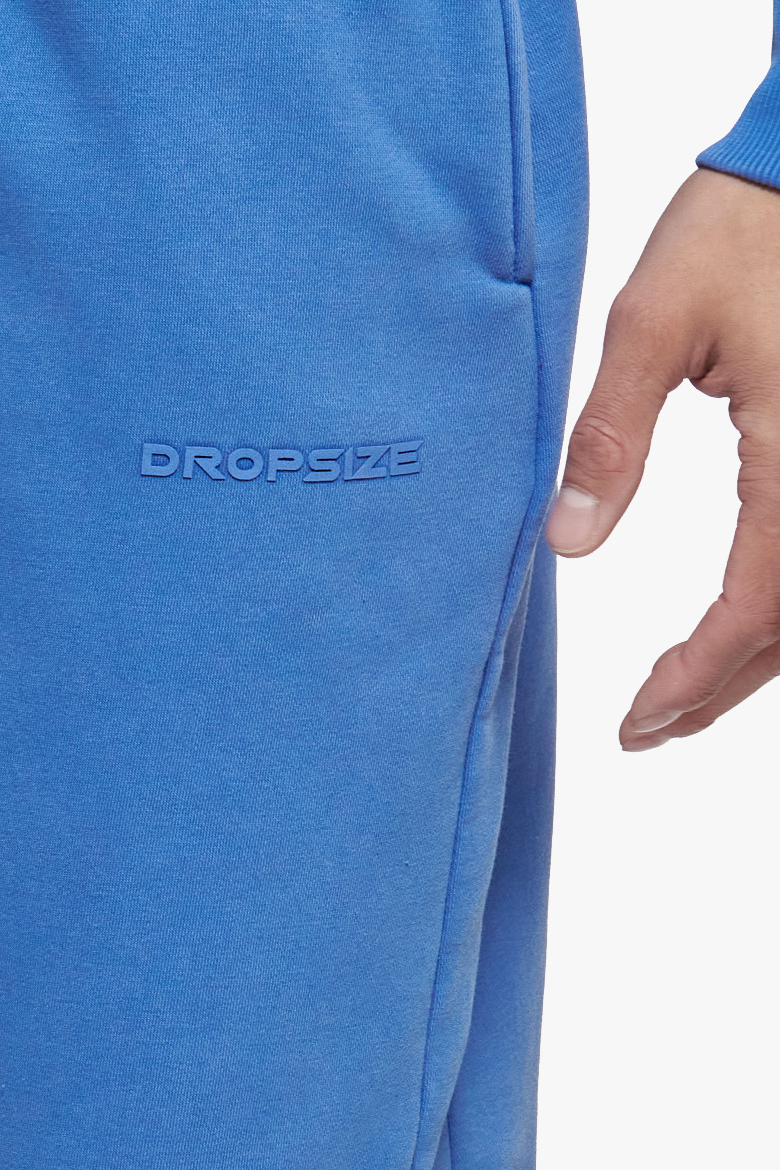 HD OPEN LEG JOGGER WASHED BLUE