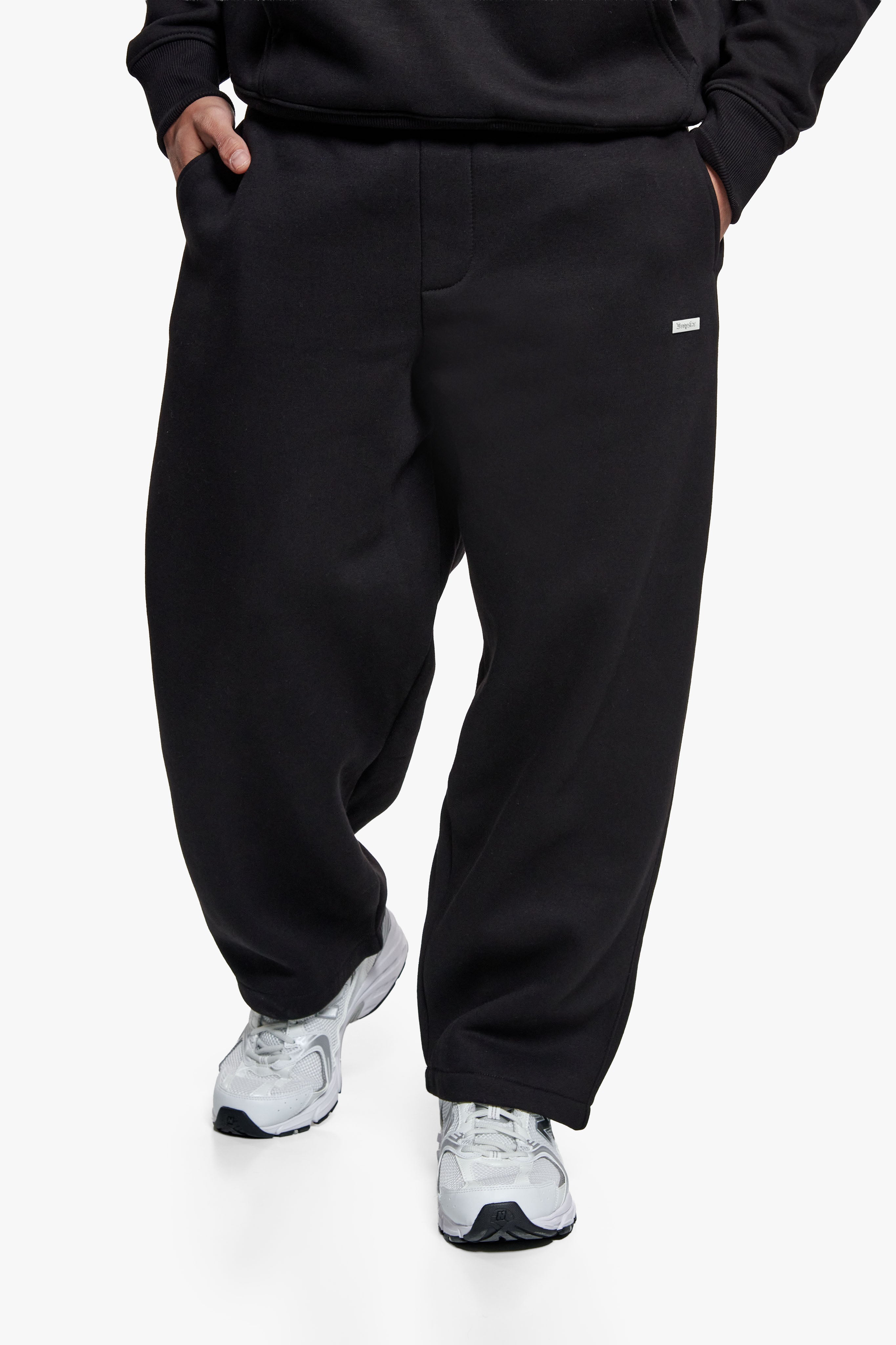 BAGGY SWEATPANTS STEEL BLACK