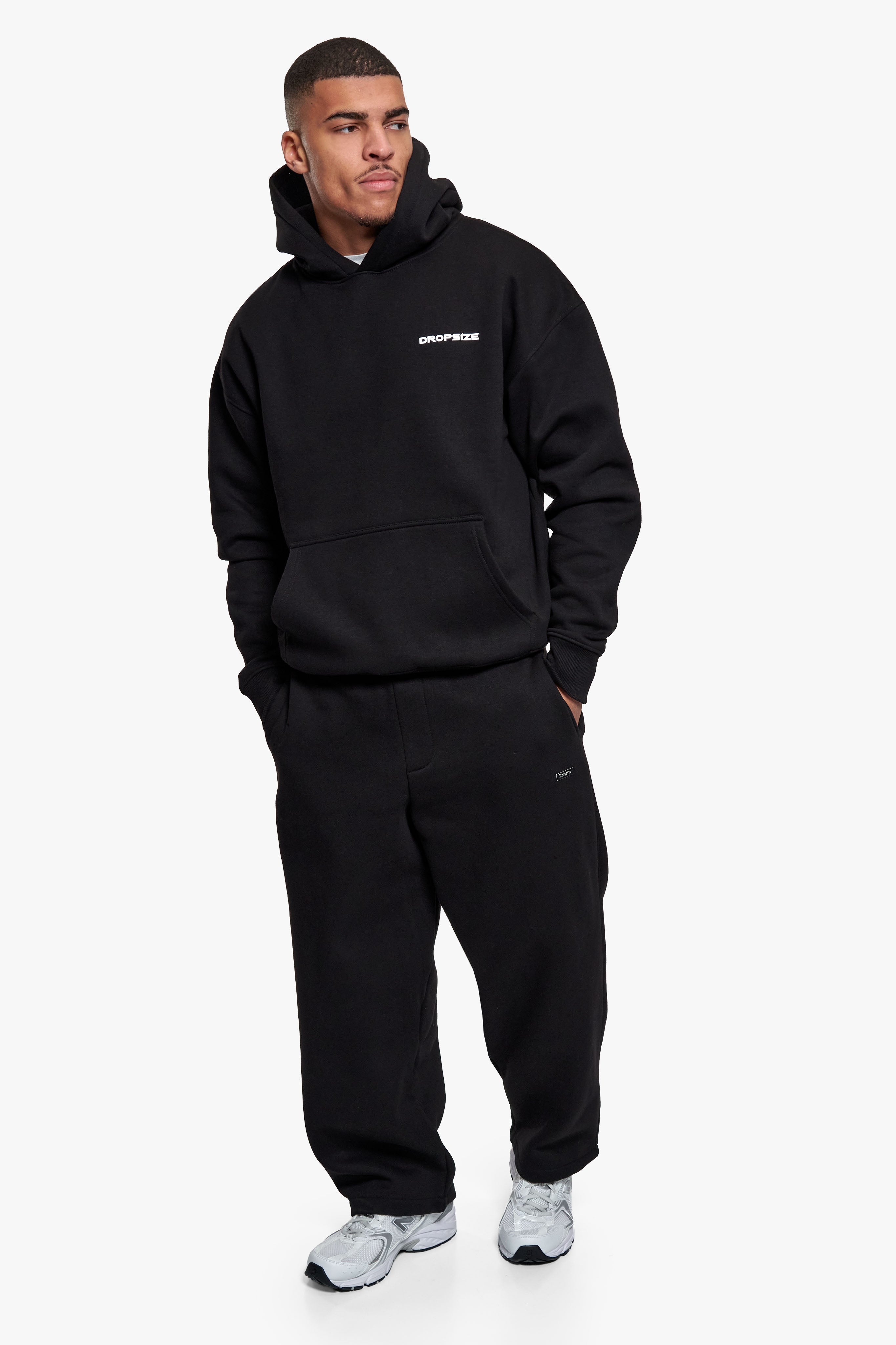 BAGGY SWEATPANTS STEEL BLACK