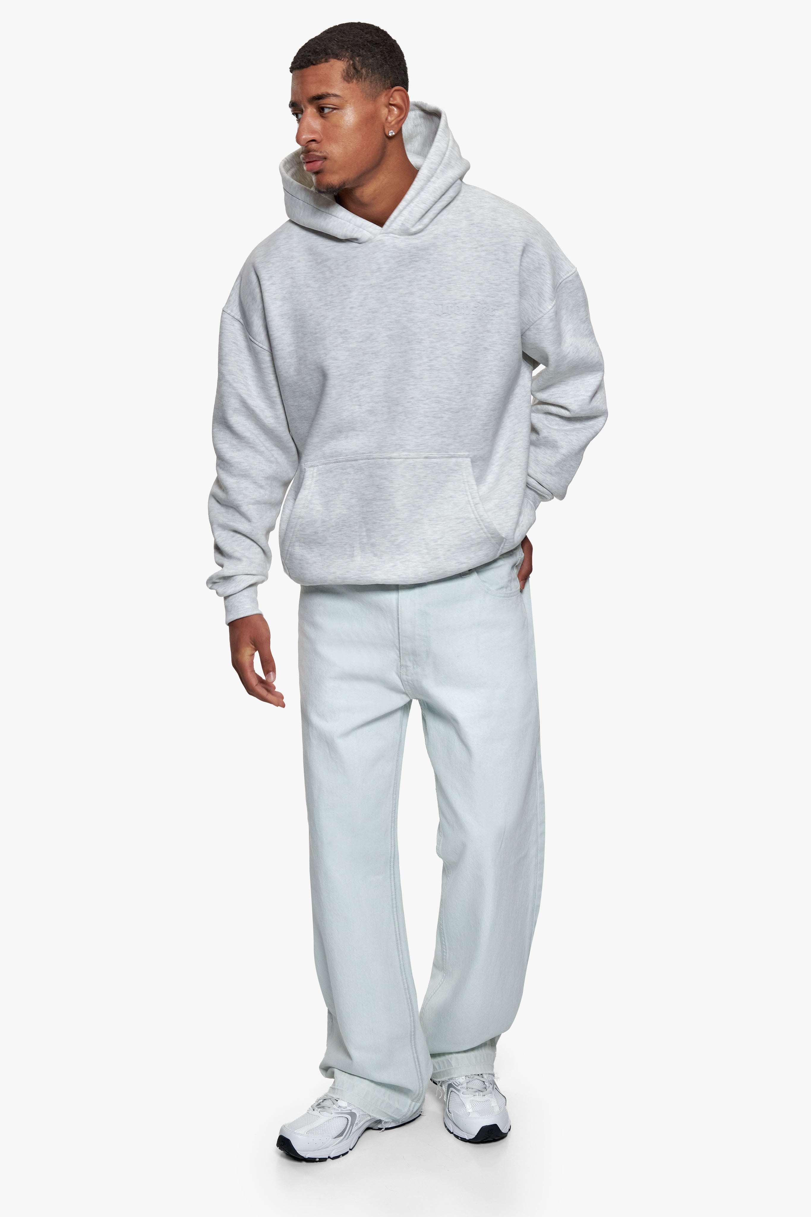 OPEN LEG JEANS LIGHT BLUE