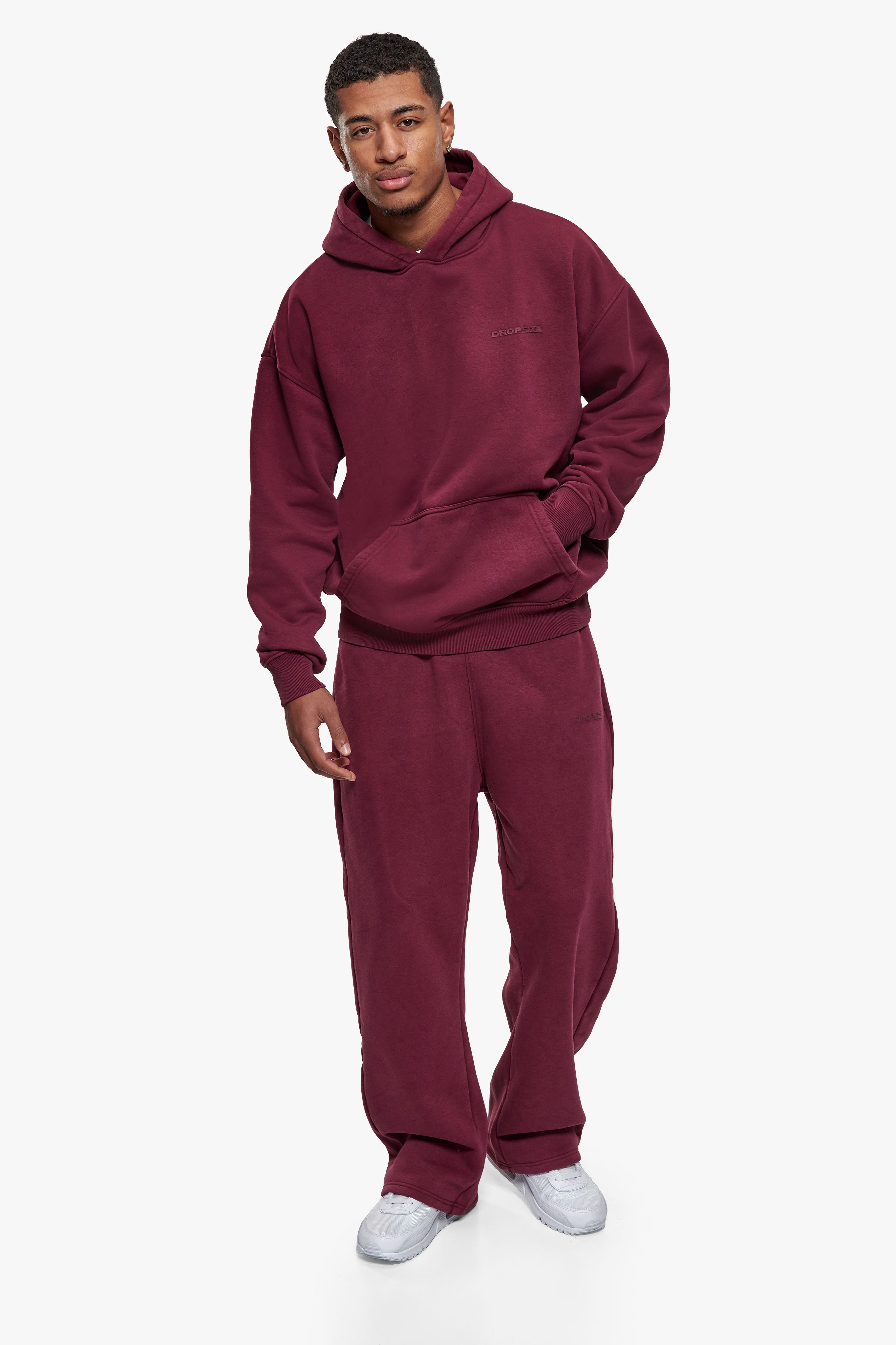 HD LOGO HOODIE WASHED CRANBERRY RED