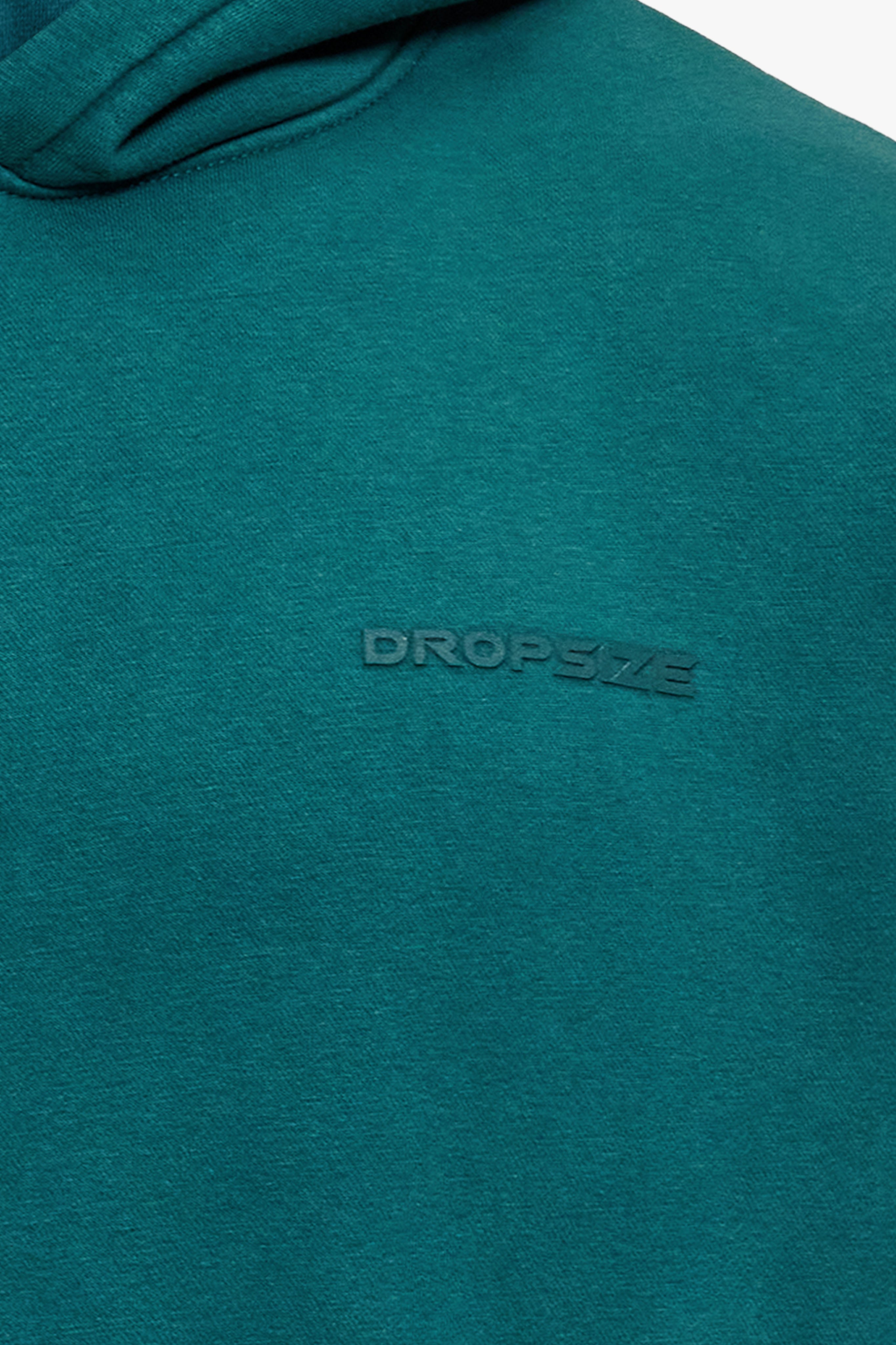 HD LOGO HOODIE WASHED TEAL GREEN