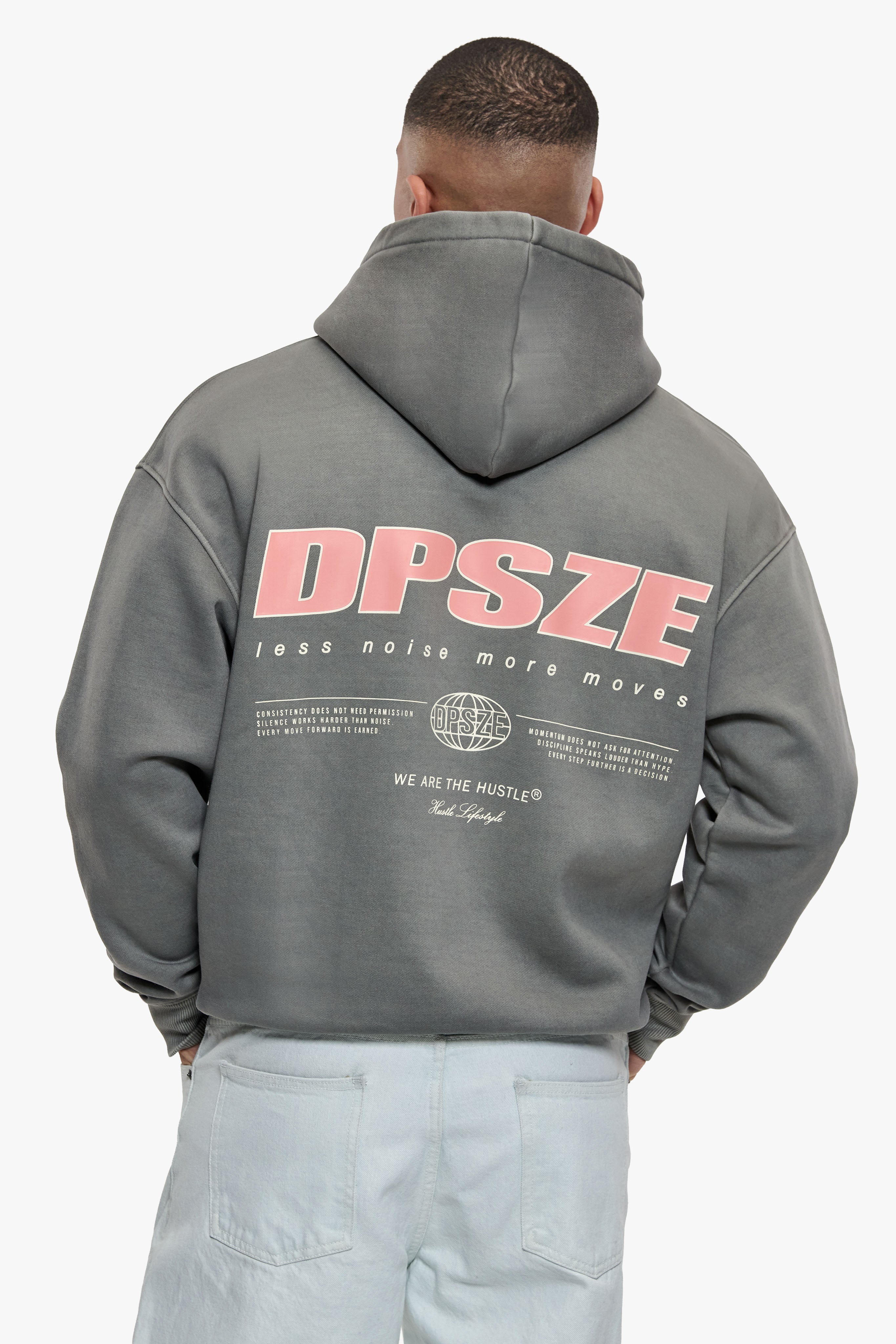 DPSZE HOODIE WASHED GREY